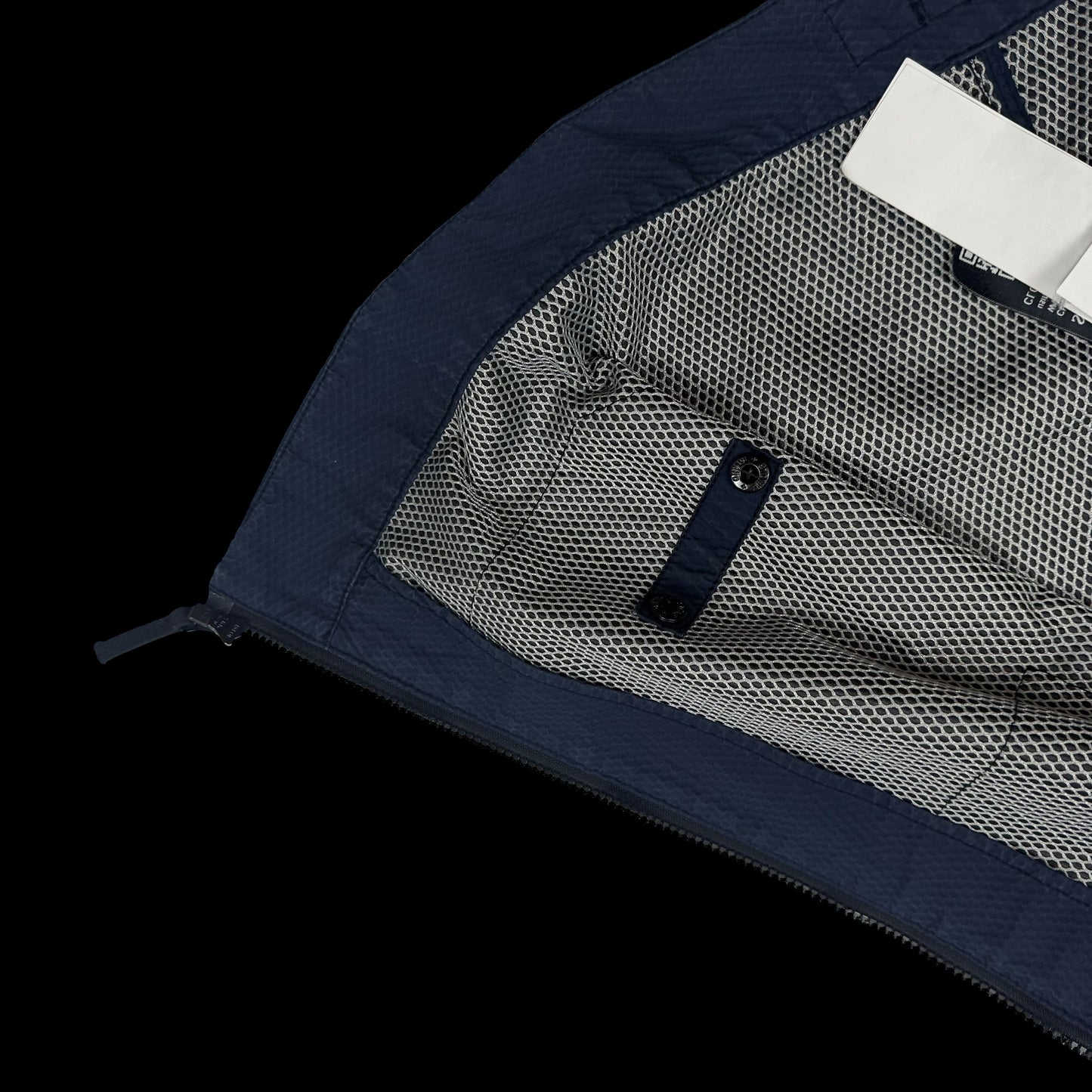 Stone Island SS 2014 Indigo 3D Cotton Tela Jacket Navy (Size XXL)