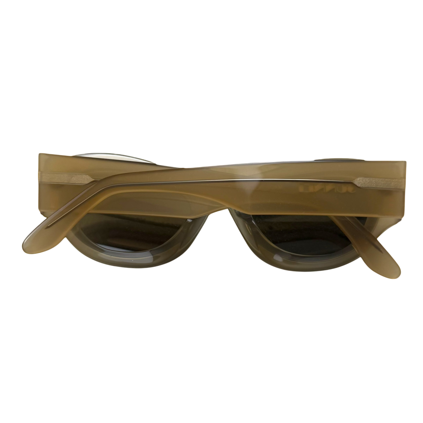 Sunnei Prototipo 5 Sunglasses Camel Yellow