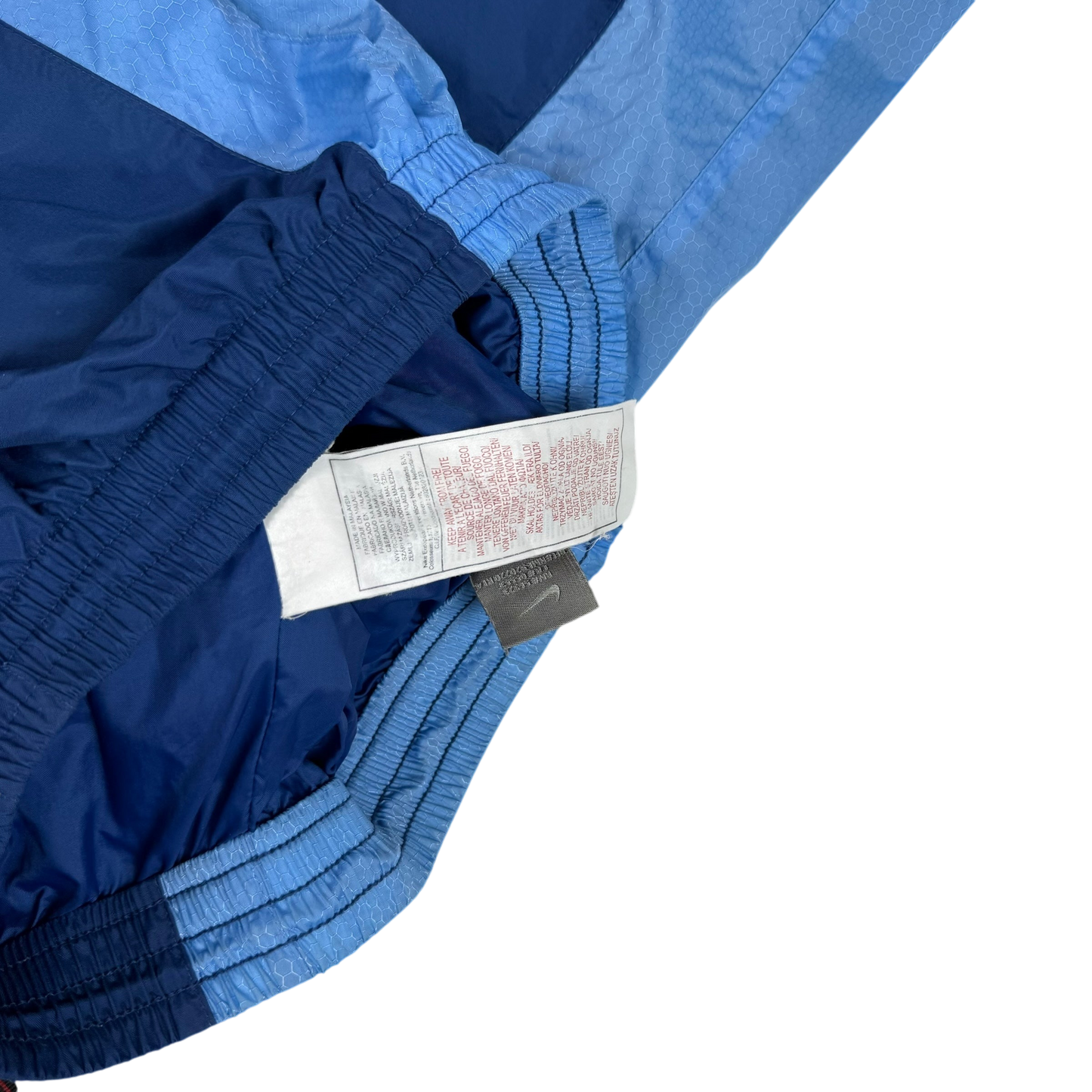 Nike 00s Hex Logo Track Pants Blue (part of set) (Fits S-M)