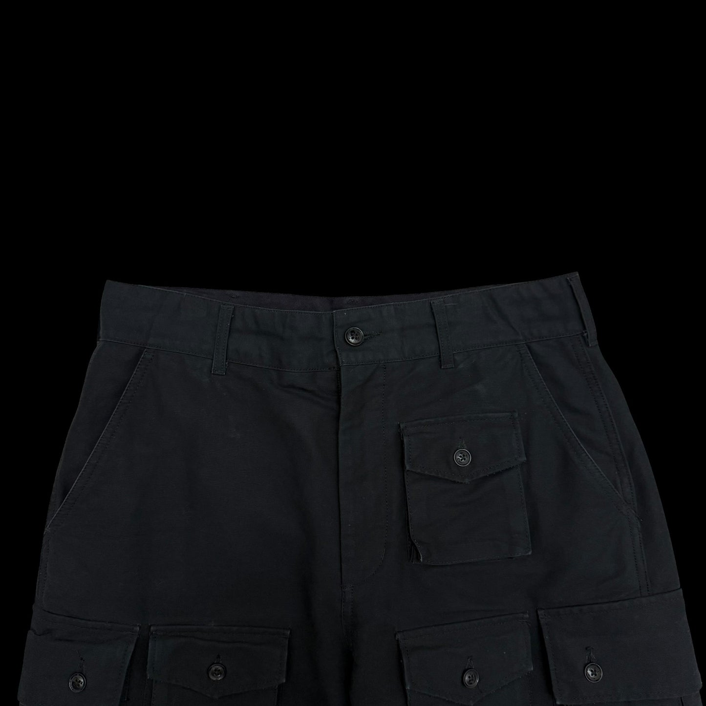 Engineered Garments Ripstop FA Pants Black (Size S)