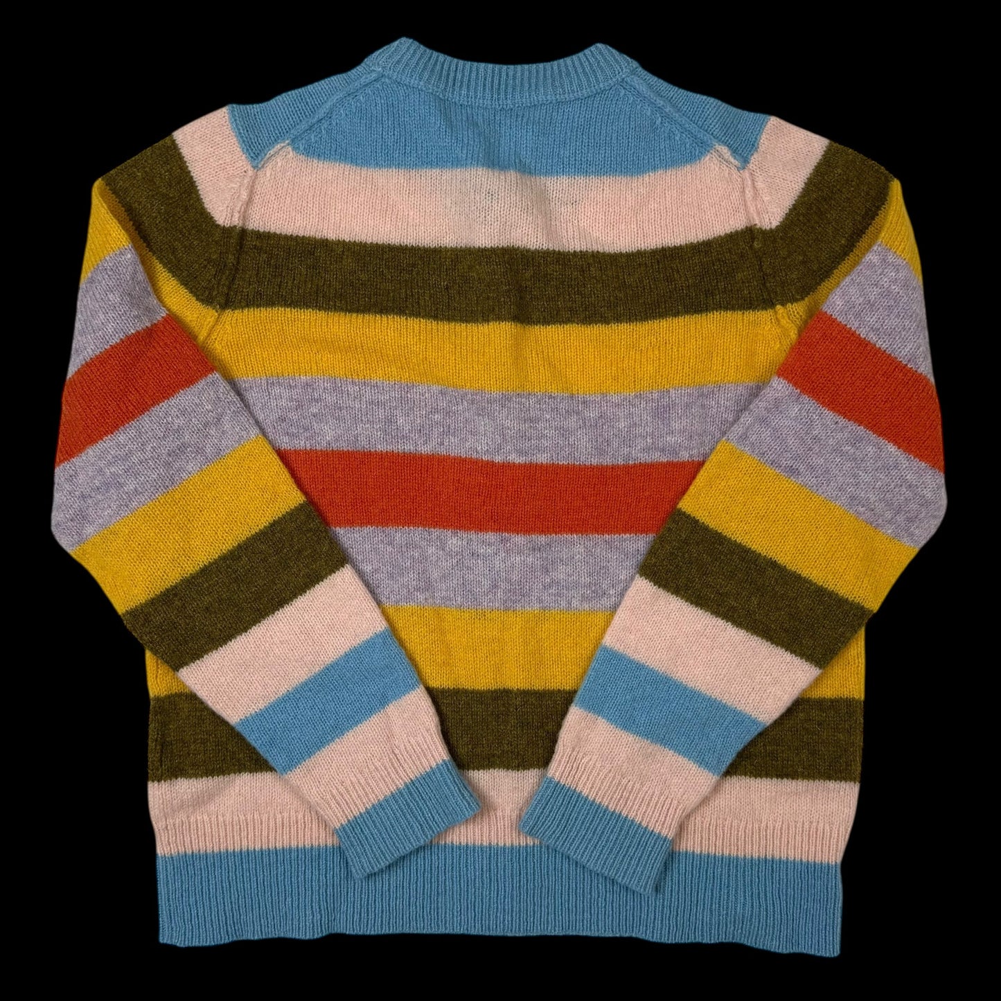 Acne Studios Kai Block Striped Sweatshirt (Fits M-L)