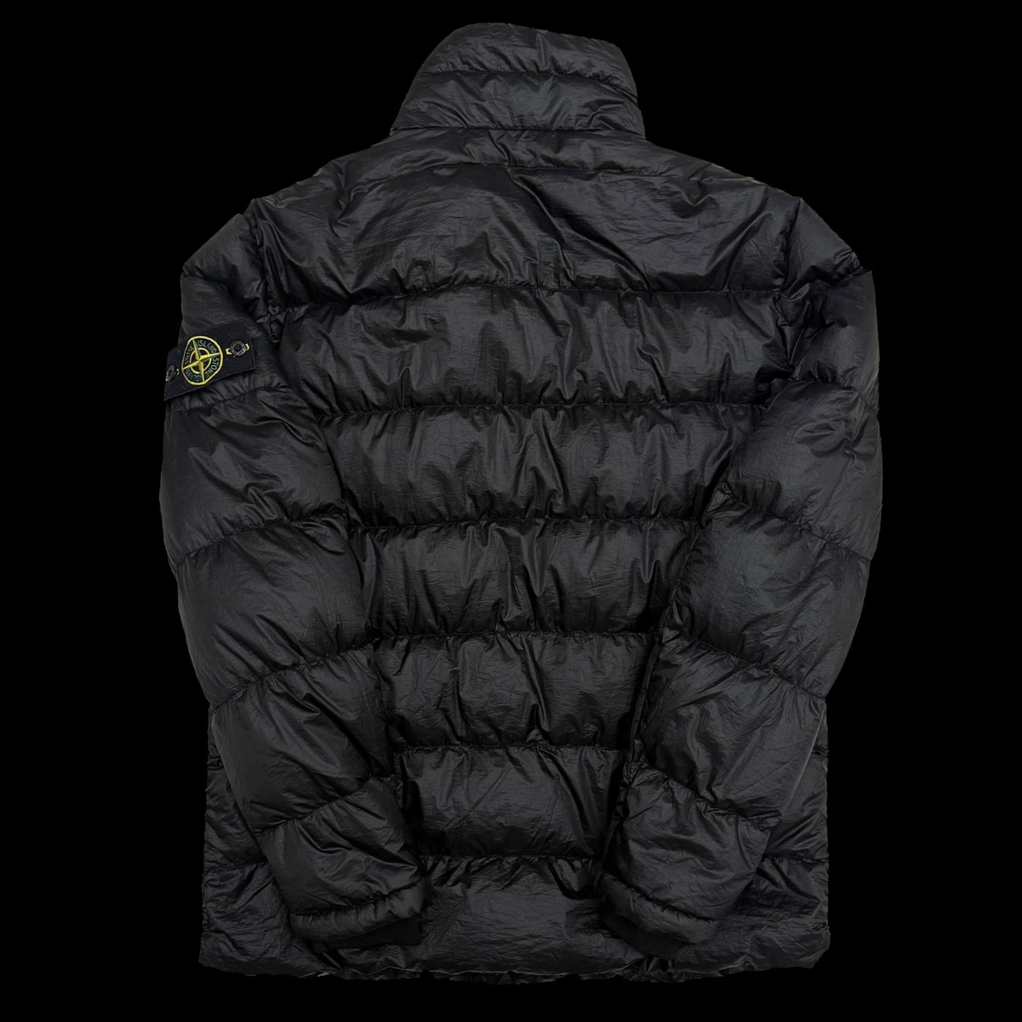 Stone Island AW11 Garment-Dyed Down Puffer Jacket Black (Size L)