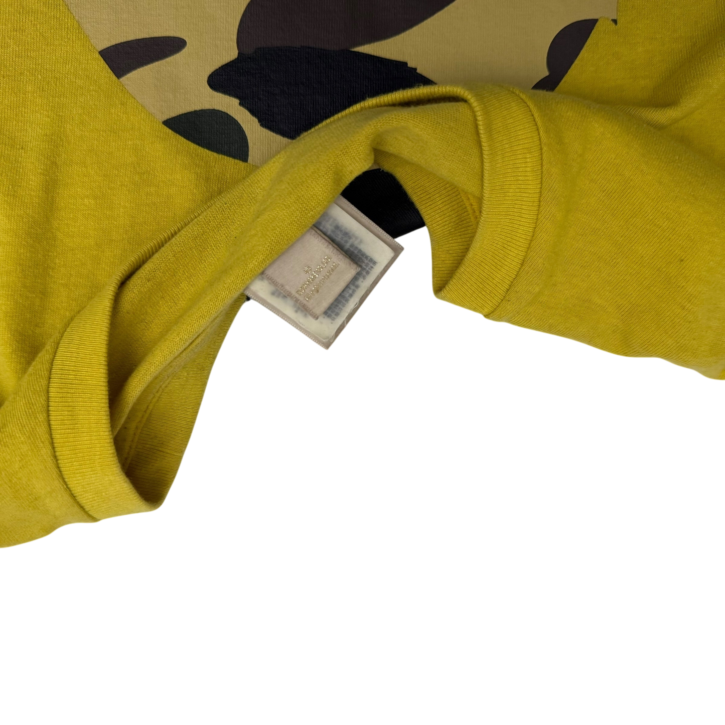 BAPE (A Bathing Ape) 1st Camo Big Ape Head T-Shirt Yellow (Fits XL-XXL)