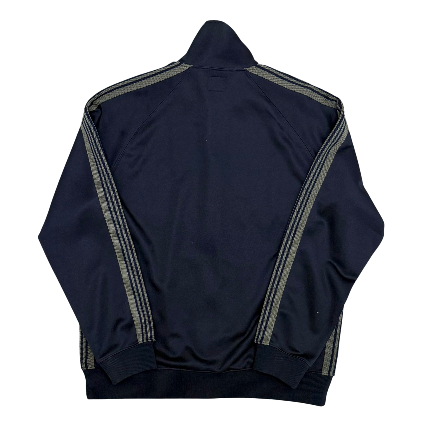 Needles Poly Smooth Track Jacket Navy / Grey (Size L)