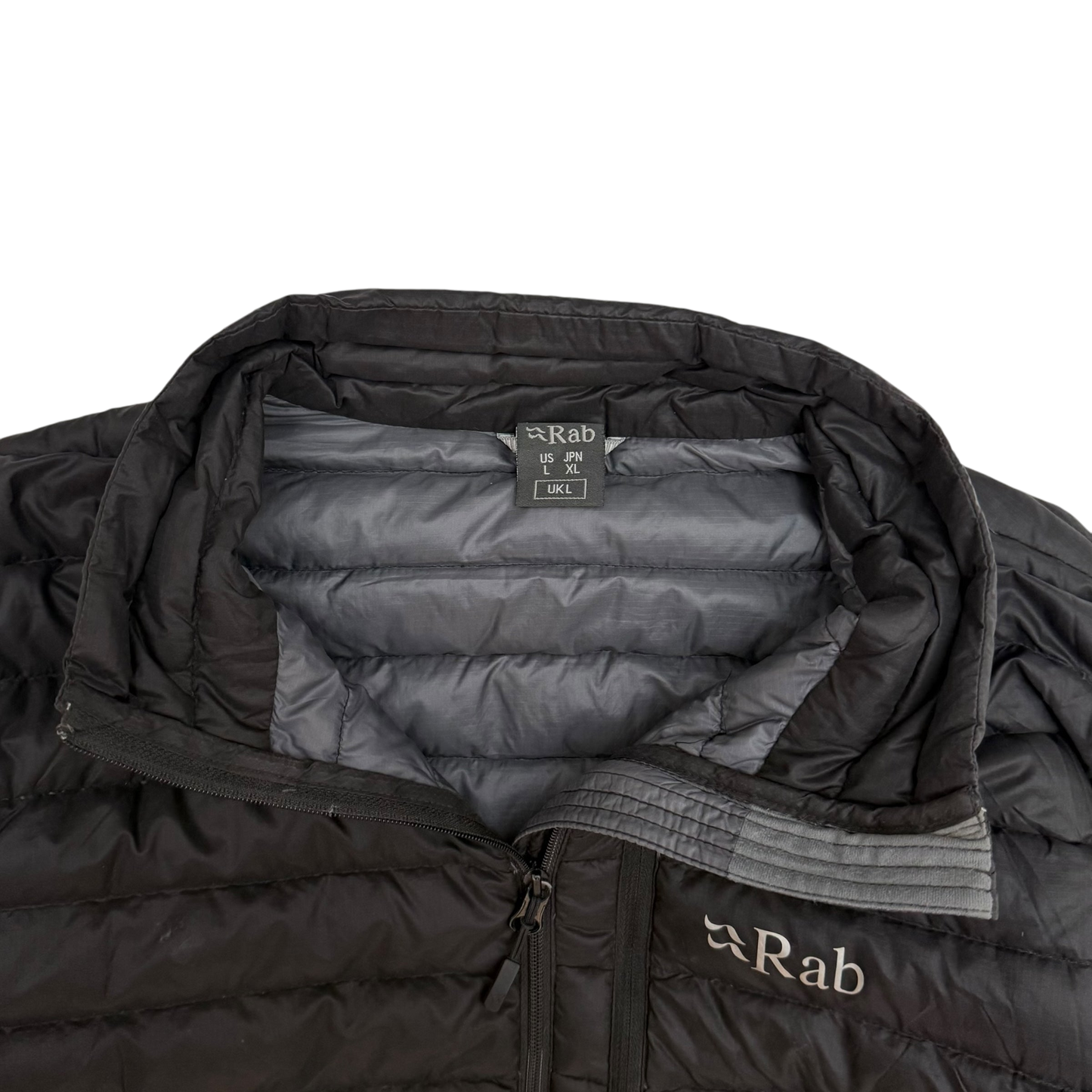 Rab Pertex Microlight Alpine Down Jacket Black (Size L)