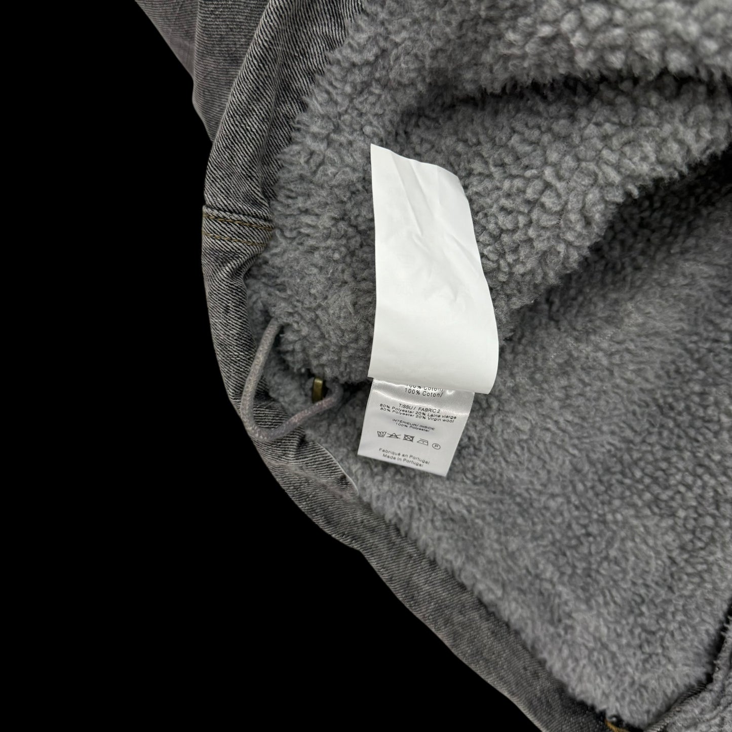 Y/Project Monster Denim Jacket Grey (Fits L-XL)