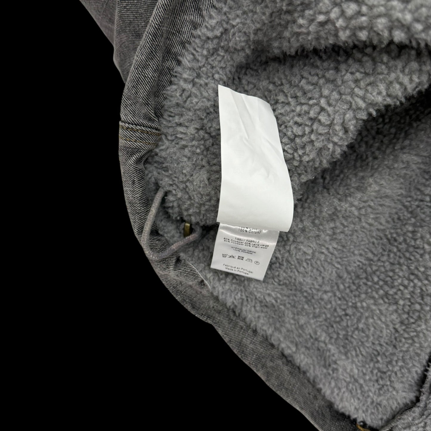Y/Project Monster Denim Jacket Grey (Fits L-XL)