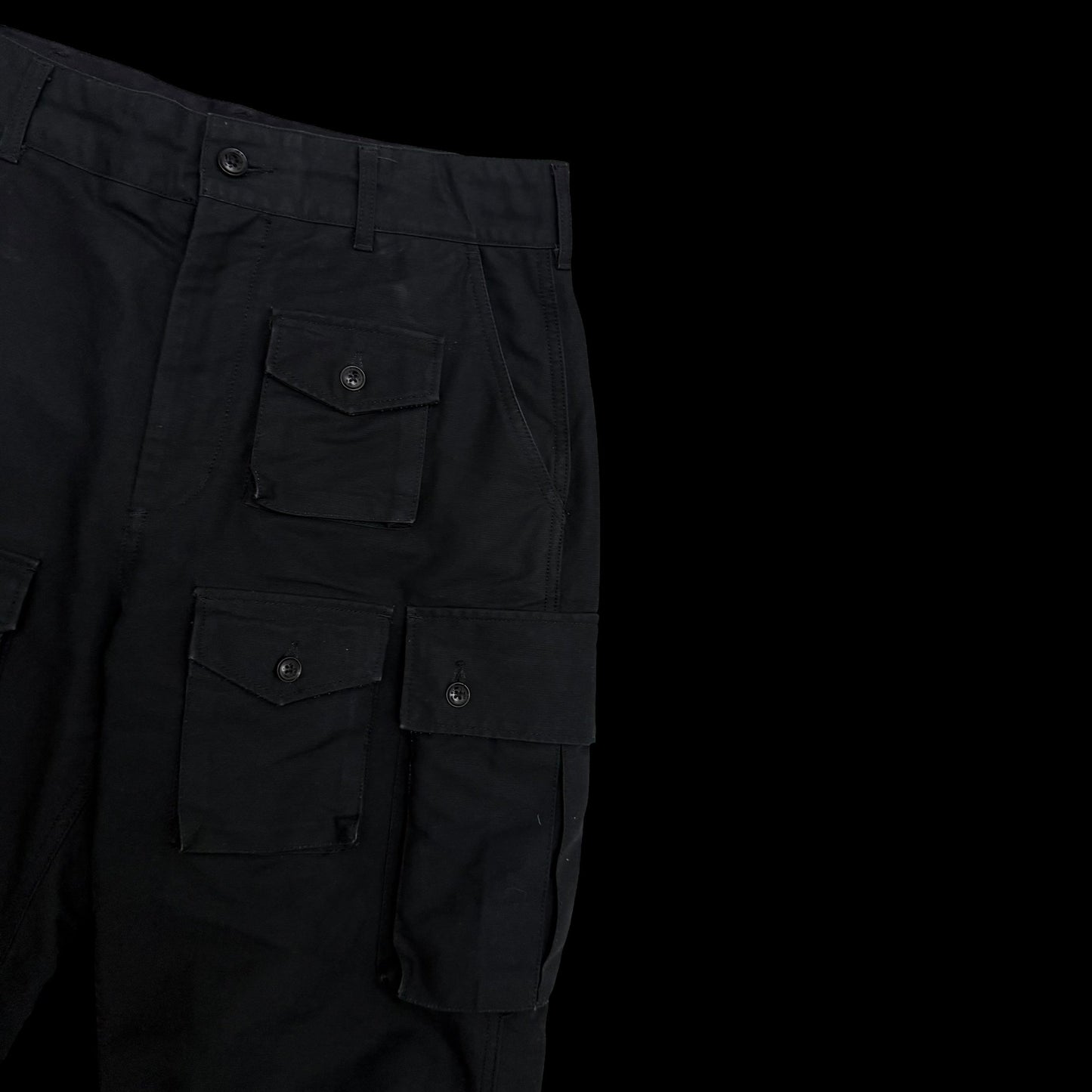 Engineered Garments Ripstop FA Pants Black (Size S)