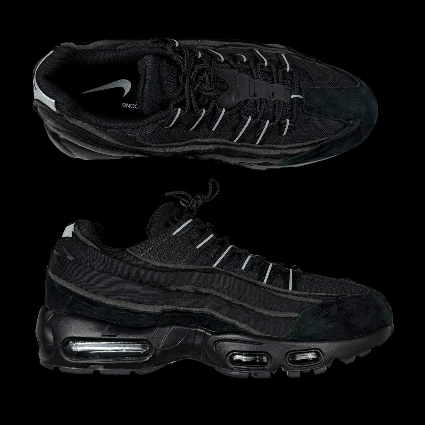 Nike x Comme des Garçons (CDG) Air Max 95 Black (US11/UK10/EU45)
