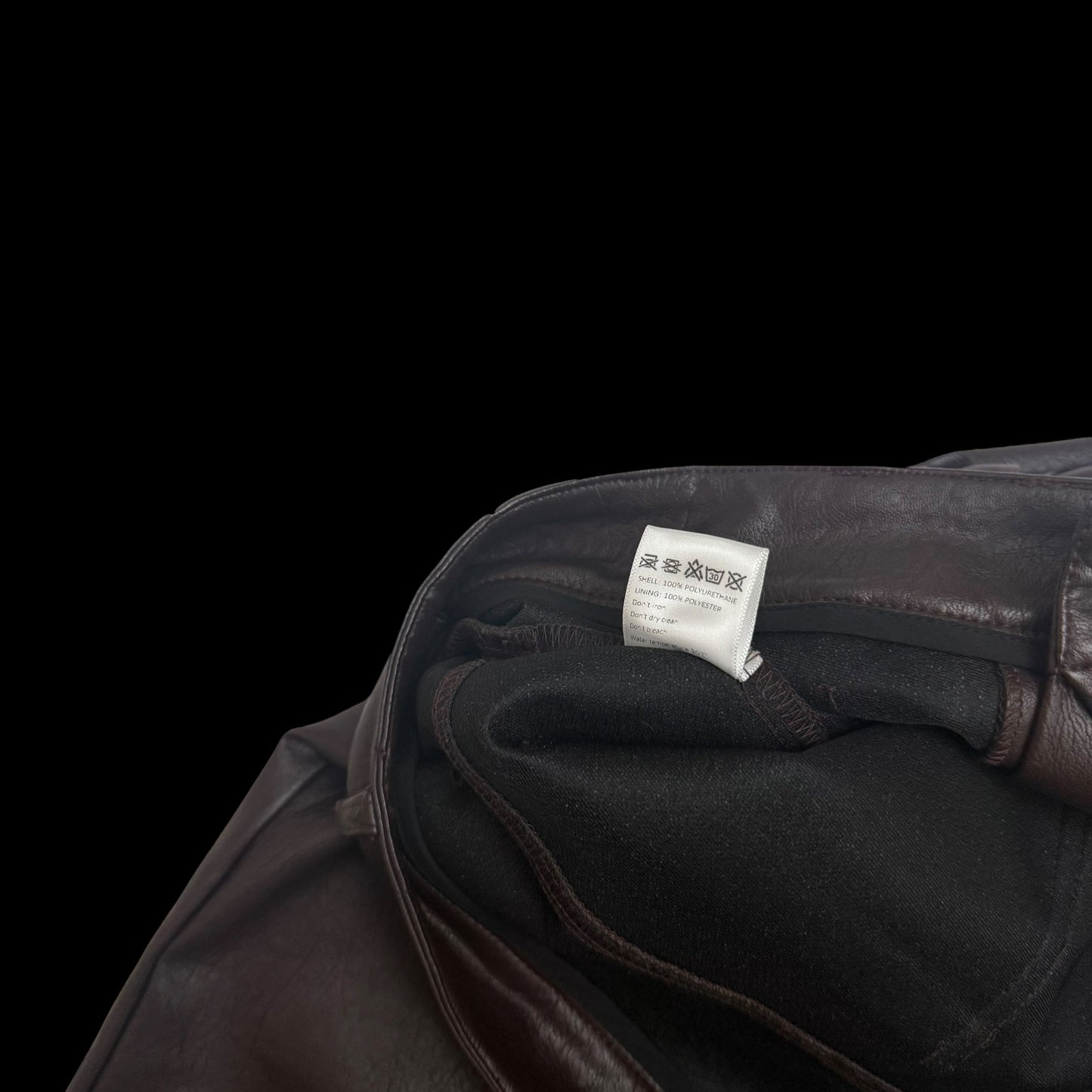 Ranger Cartel SS 2023 Flared Leather Brown Pants (Size L)