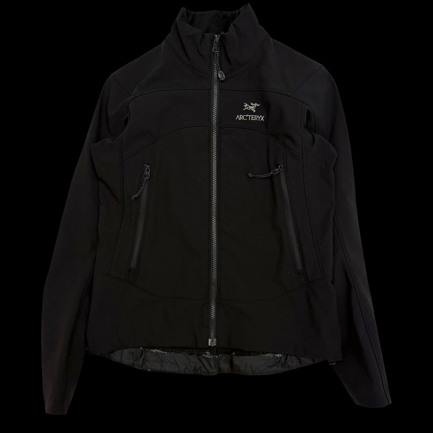 Arc'teryx 00s Gamma SV Softshell Jacket Black (size S womens)