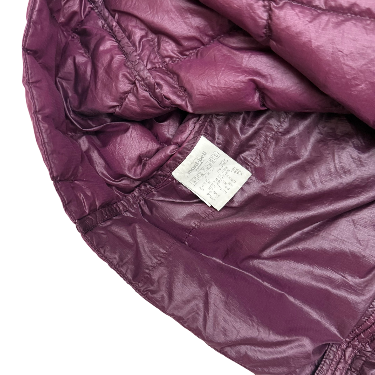 Montbell 00s Plasma 1000 Down Jacket Burgundy (Size L)