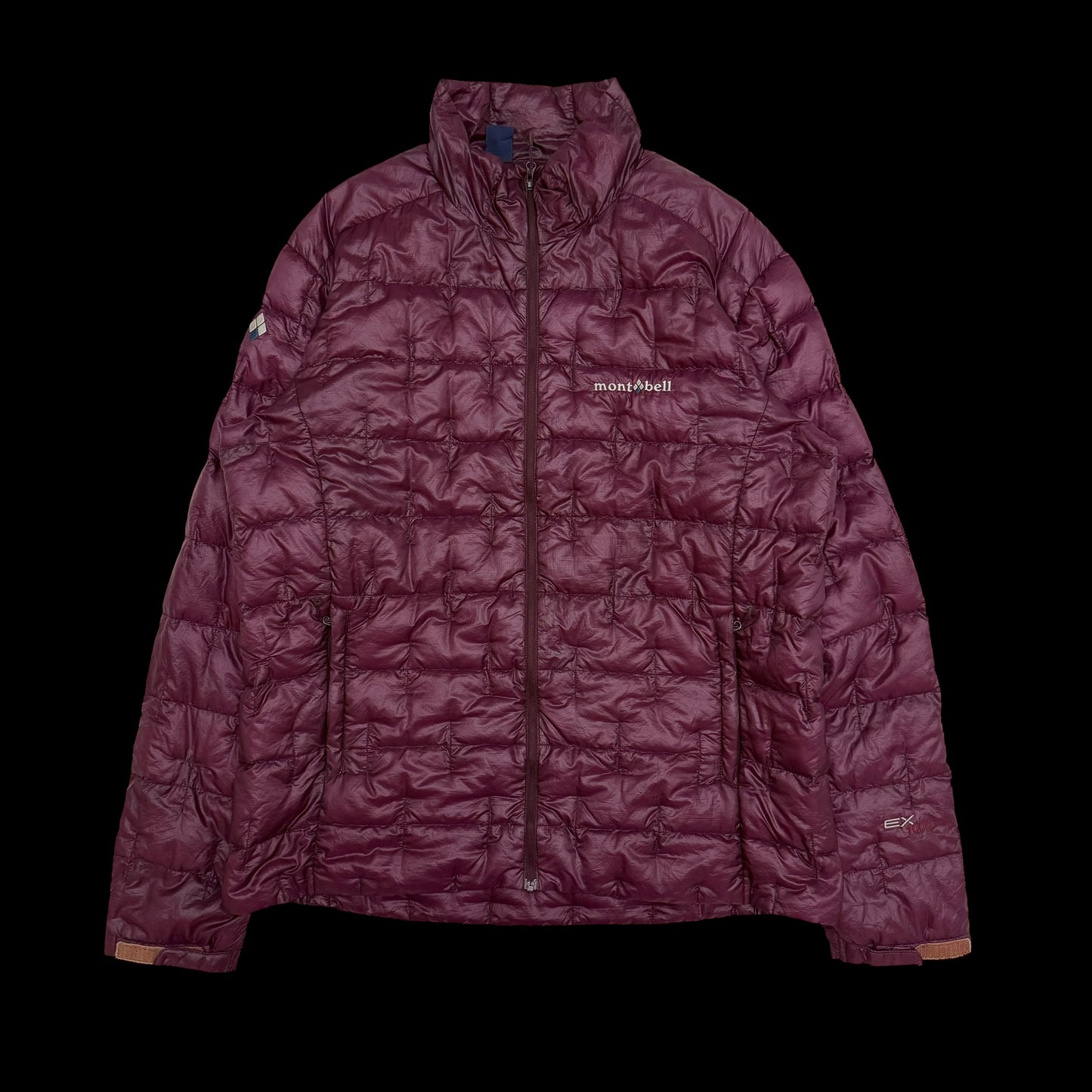 Montbell 00s Plasma 1000 Down Jacket Burgundy (Size L)