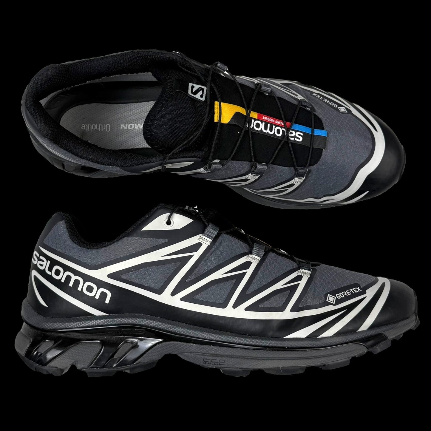 Salomon XT-6 GORE-TEX Black ‘Black / Lunar Rock’ (US11/UK10/EU44)