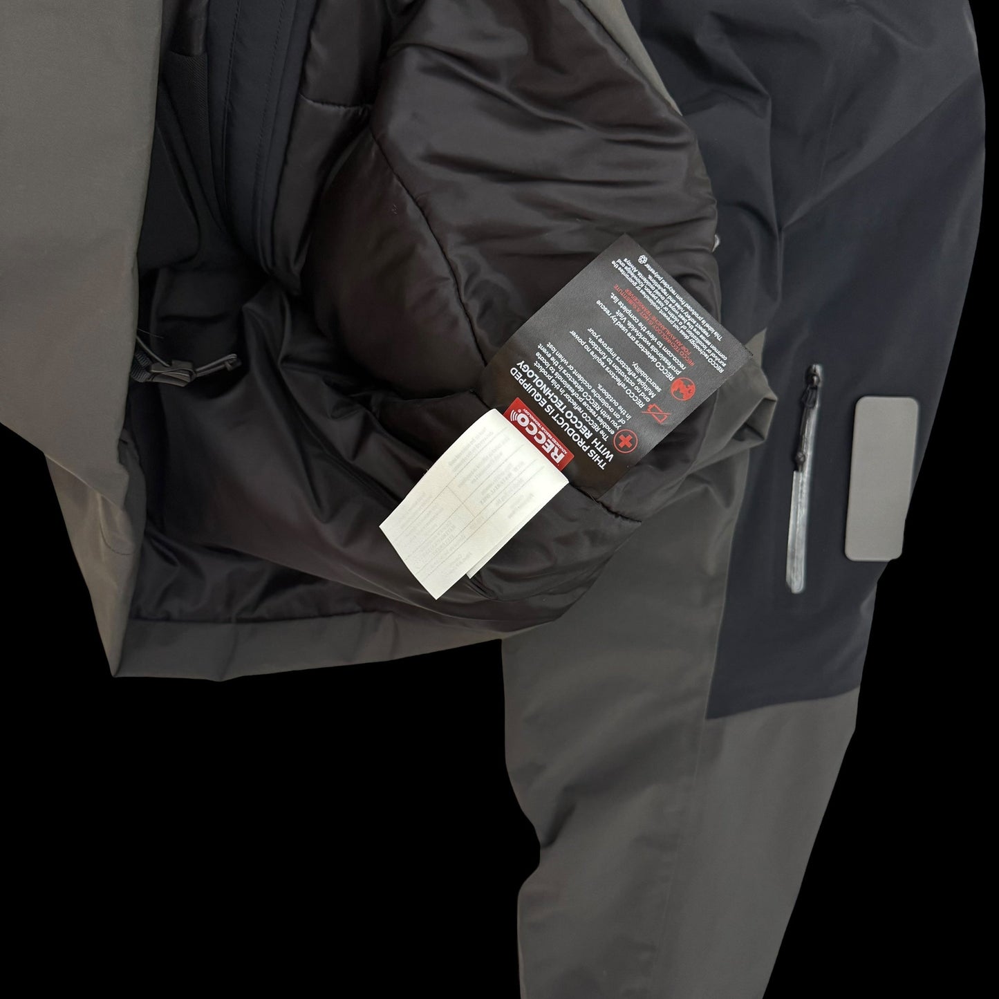 Arc'teryx System A Gen 2 Axis Insulated Gore-Tex Jacket Black / Grey (Size L)