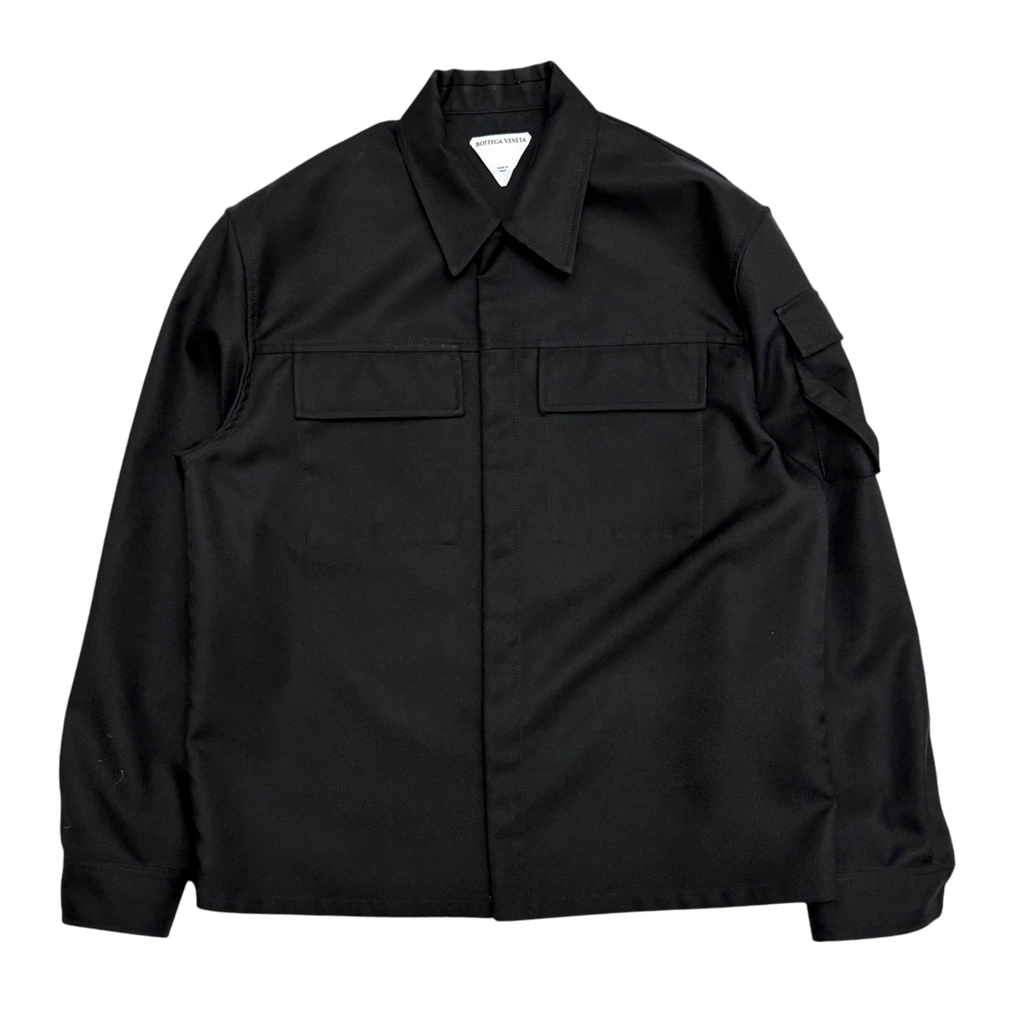 Bottega Veneta FW22 Over-Shirt /Jacket Black (fits L-XL)