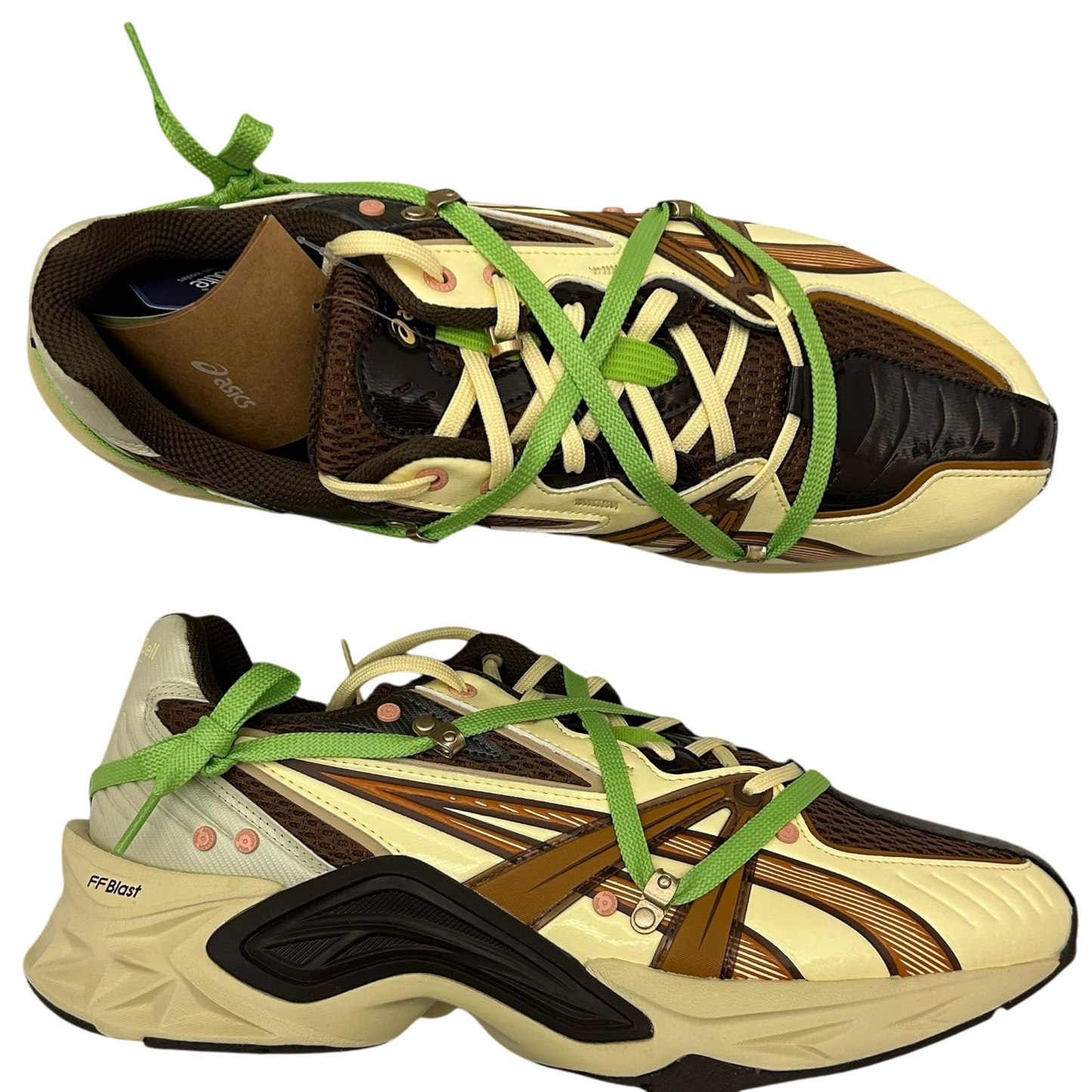 Asics x Andersson Bell Protoblast Butter / Chocolate Brown (US11/UK10)