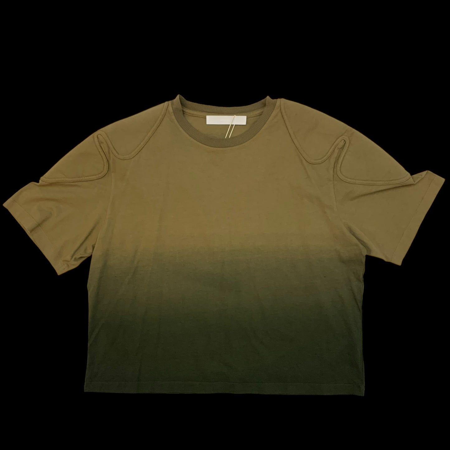 Dion Lee Sunfade T-shirt Khaki (Size XL womens/ M-L mens)