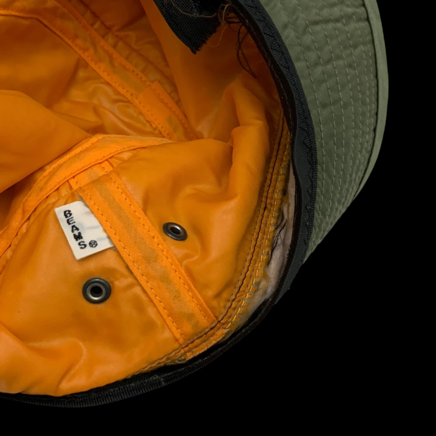 Porter x Beams Bucket Hat Military Green