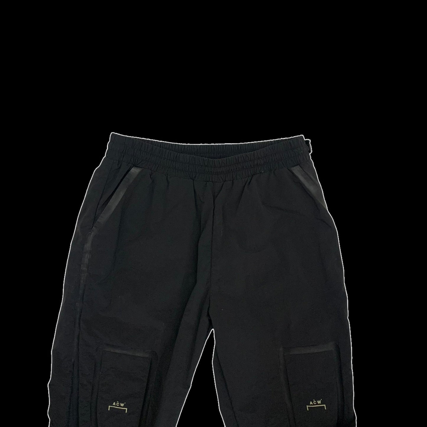 A-Cold-Wall Bracket Taped Track Pants Black (Size M)