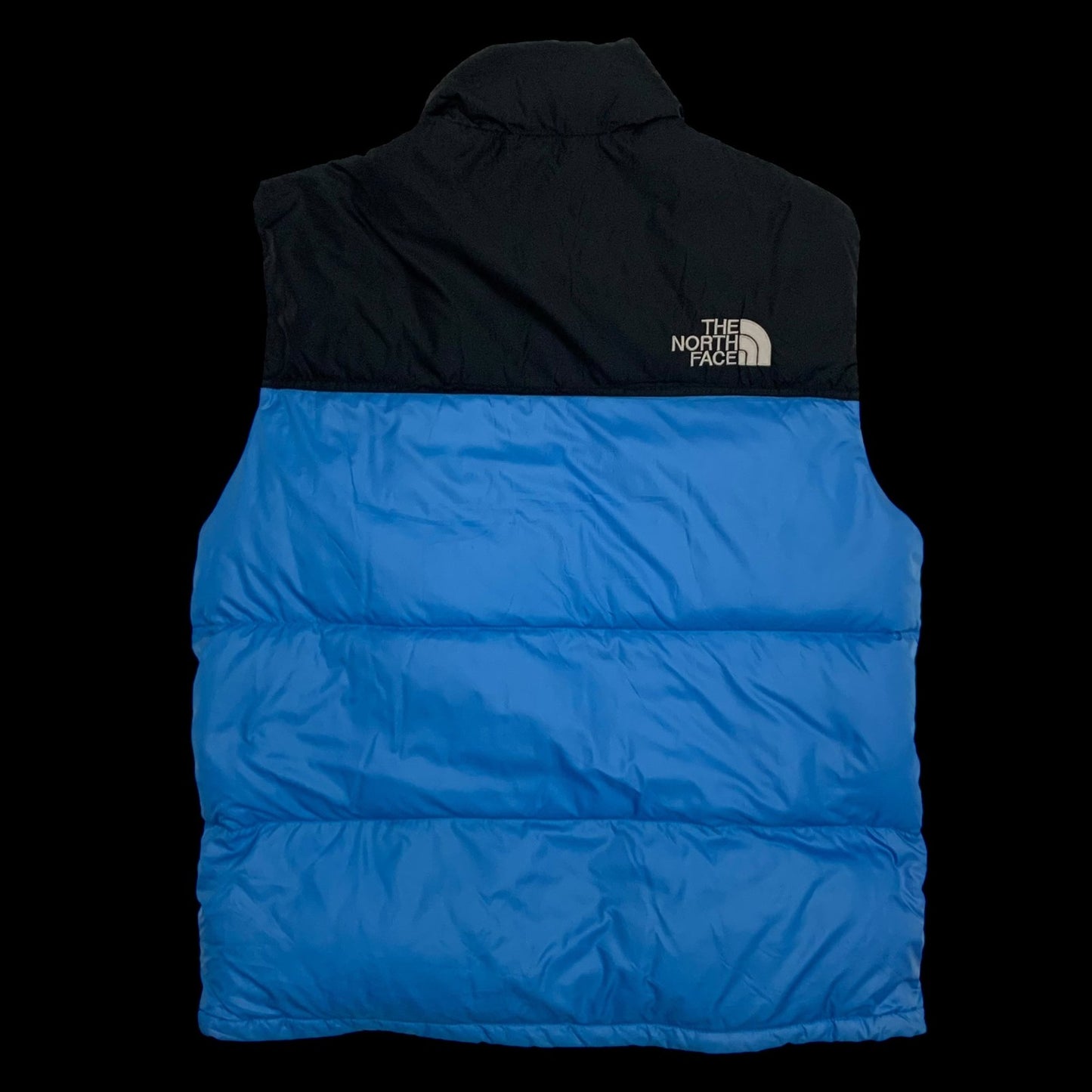 The North Face Nuptse 700 Down Puffer Jacket Blue/Black (Size L)