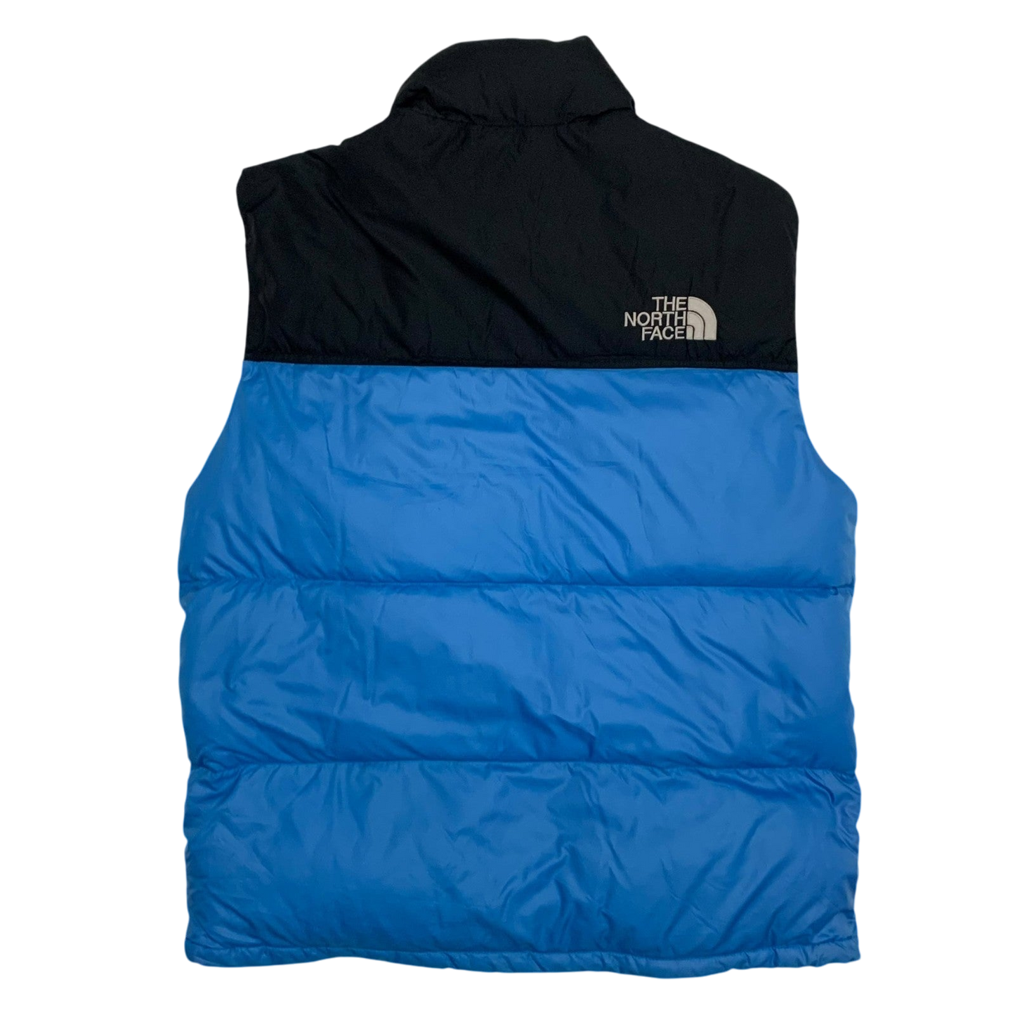 The North Face Nuptse 700 Down Puffer Jacket Blue/Black (Size L)