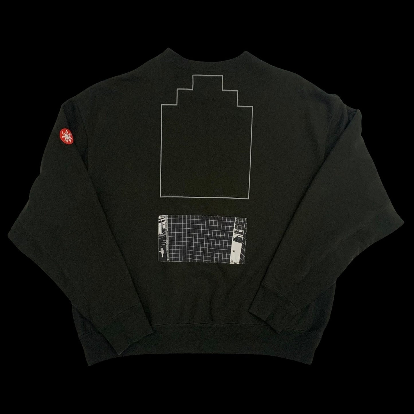 Cav Empt Solid Crew Neck Sweatshirt Black (Fits L-XL)