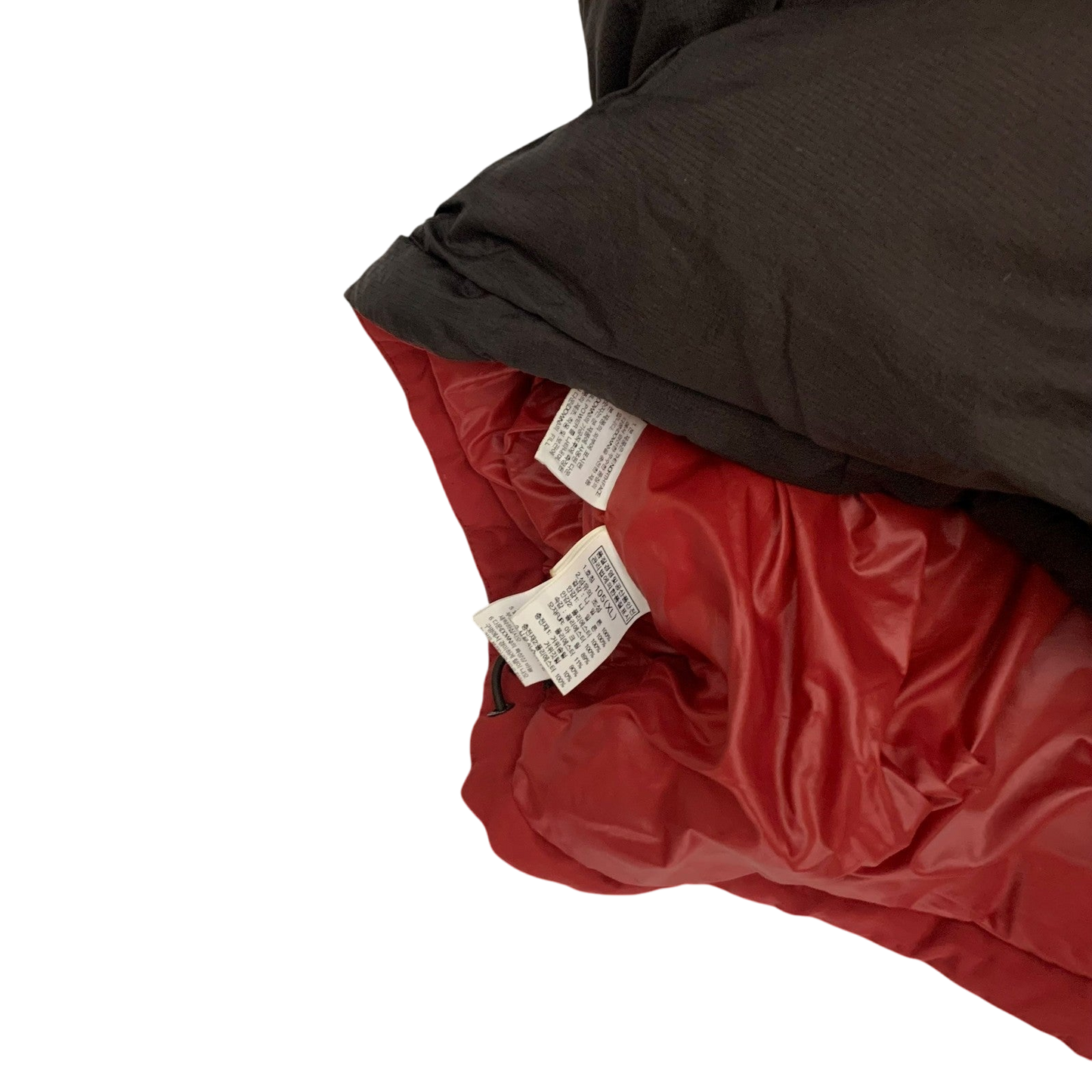 The North Face Nuptse 700 Down Puffer Jacket Brown/Red (Size XL)