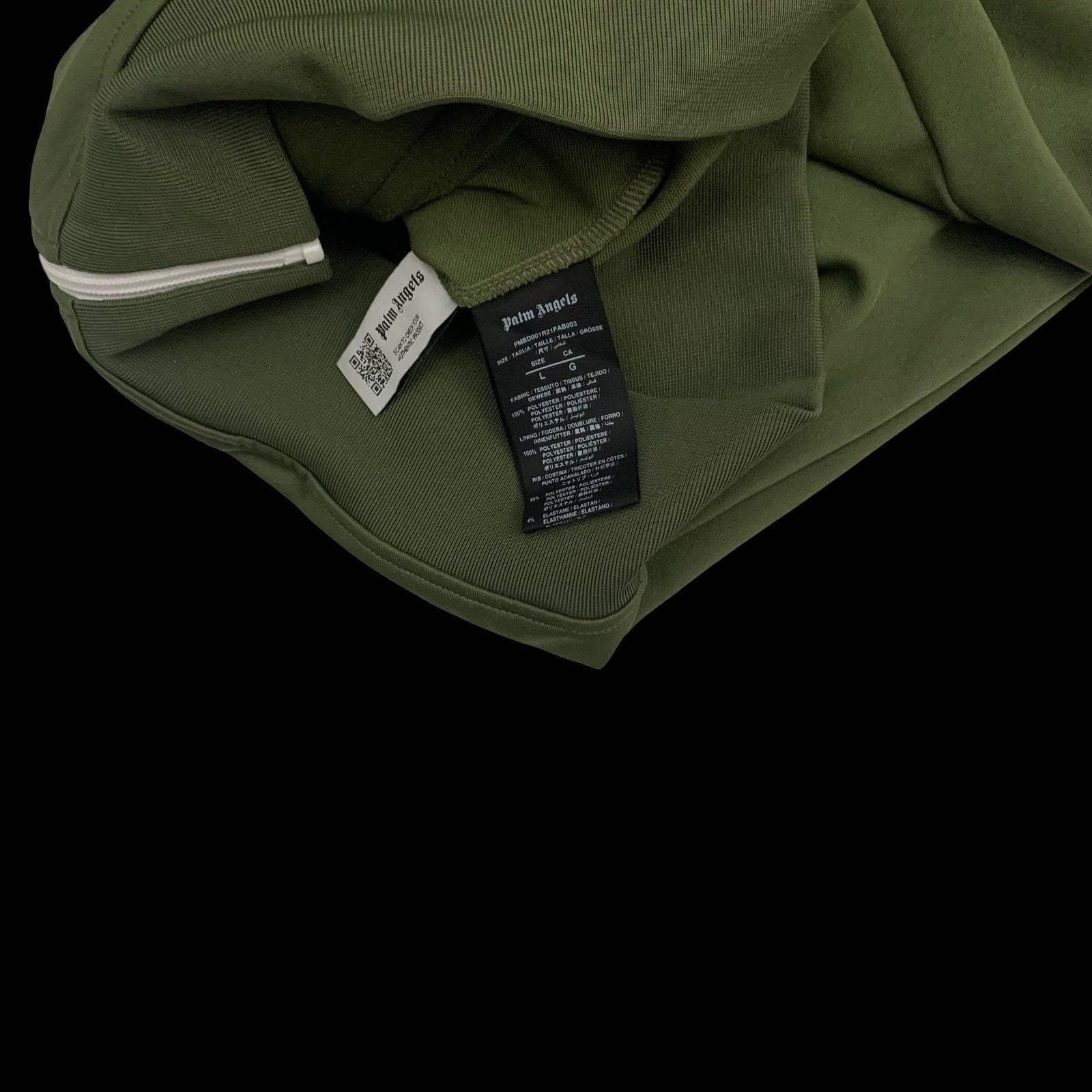 Palm Angels College Track Jacket Green (Size L)