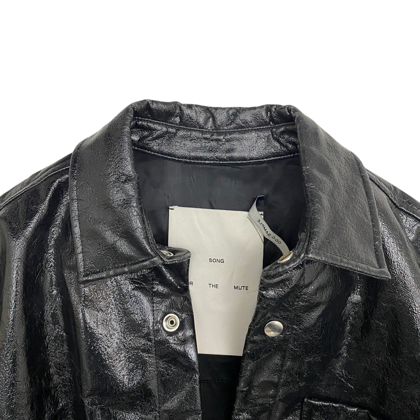 Song For The Mute Black Coated Jacket (Size L)