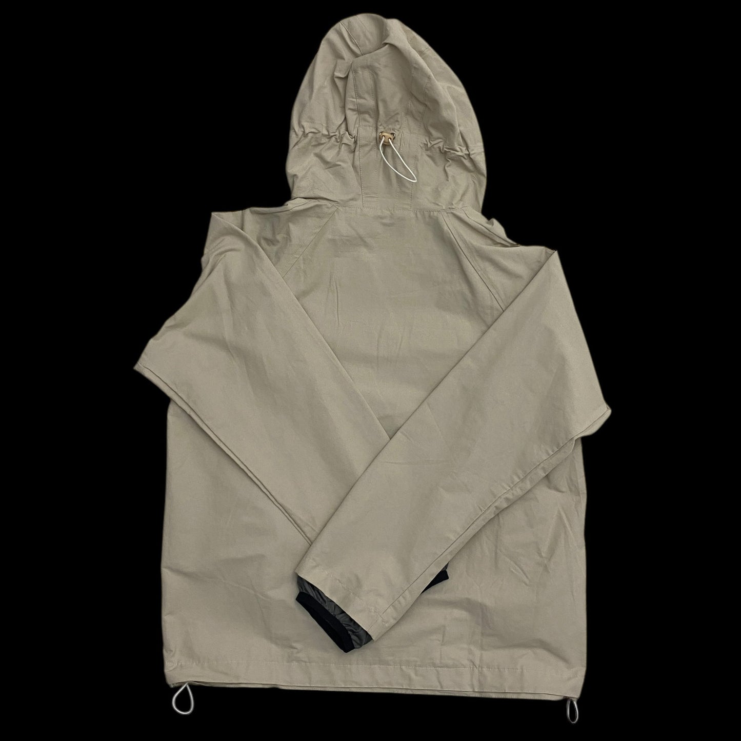 Arnar Mār Jōnsson Sympatex Double Zipper Hooded Jacket Beige (Size XL)
