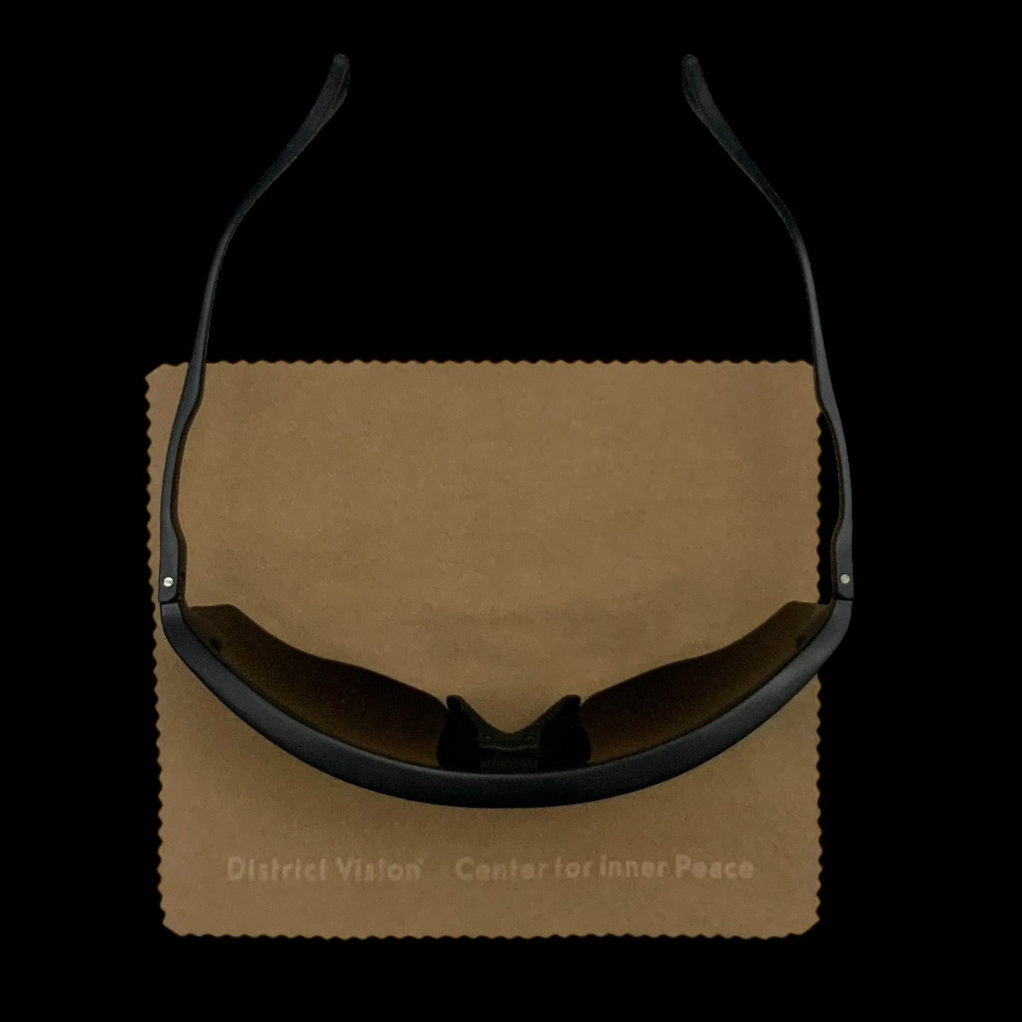 District Vision Junya Racer Sunglasses Black / D+ Onyx Lens