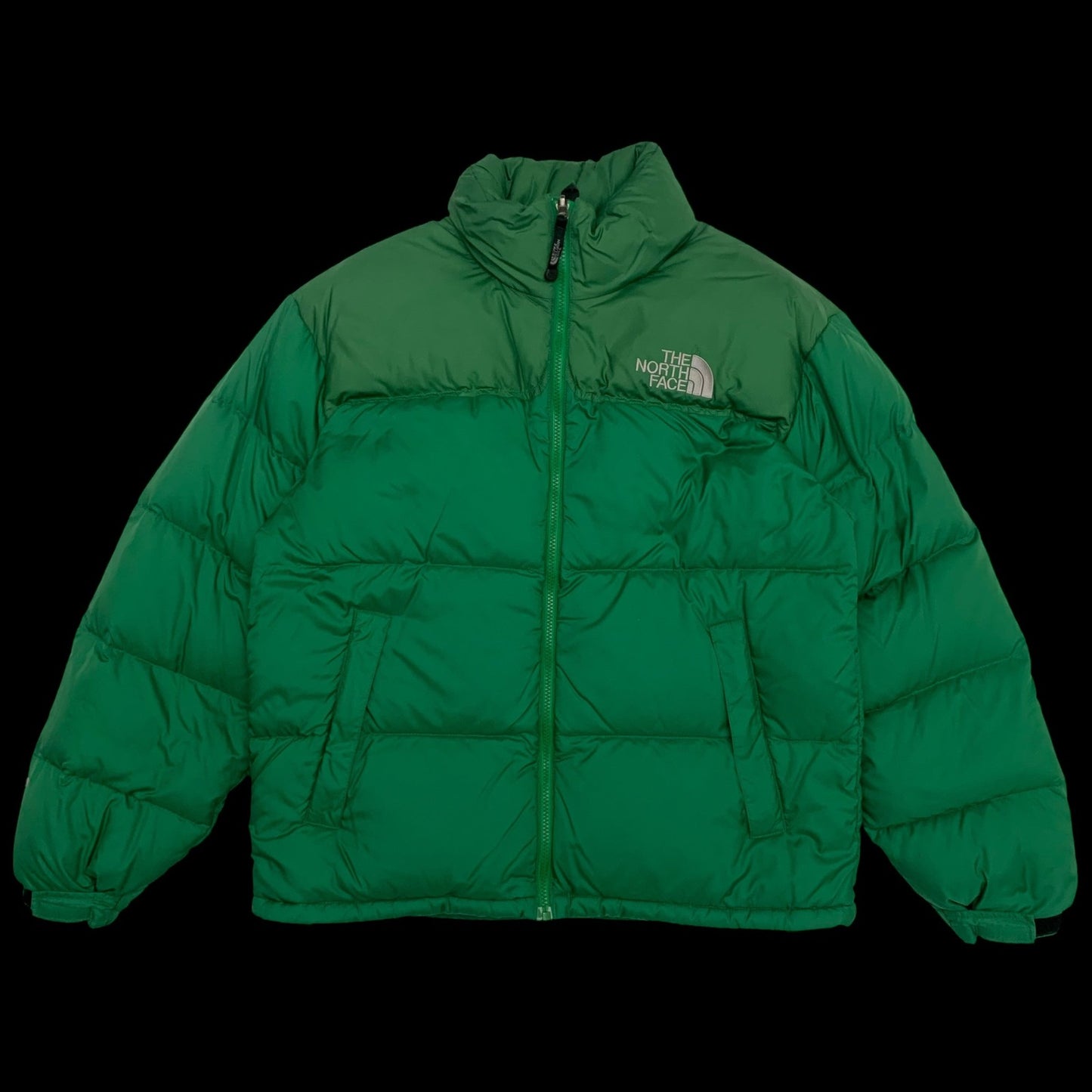 The North Face Nuptse 700 Down Puffer Jacket Green (Size M)