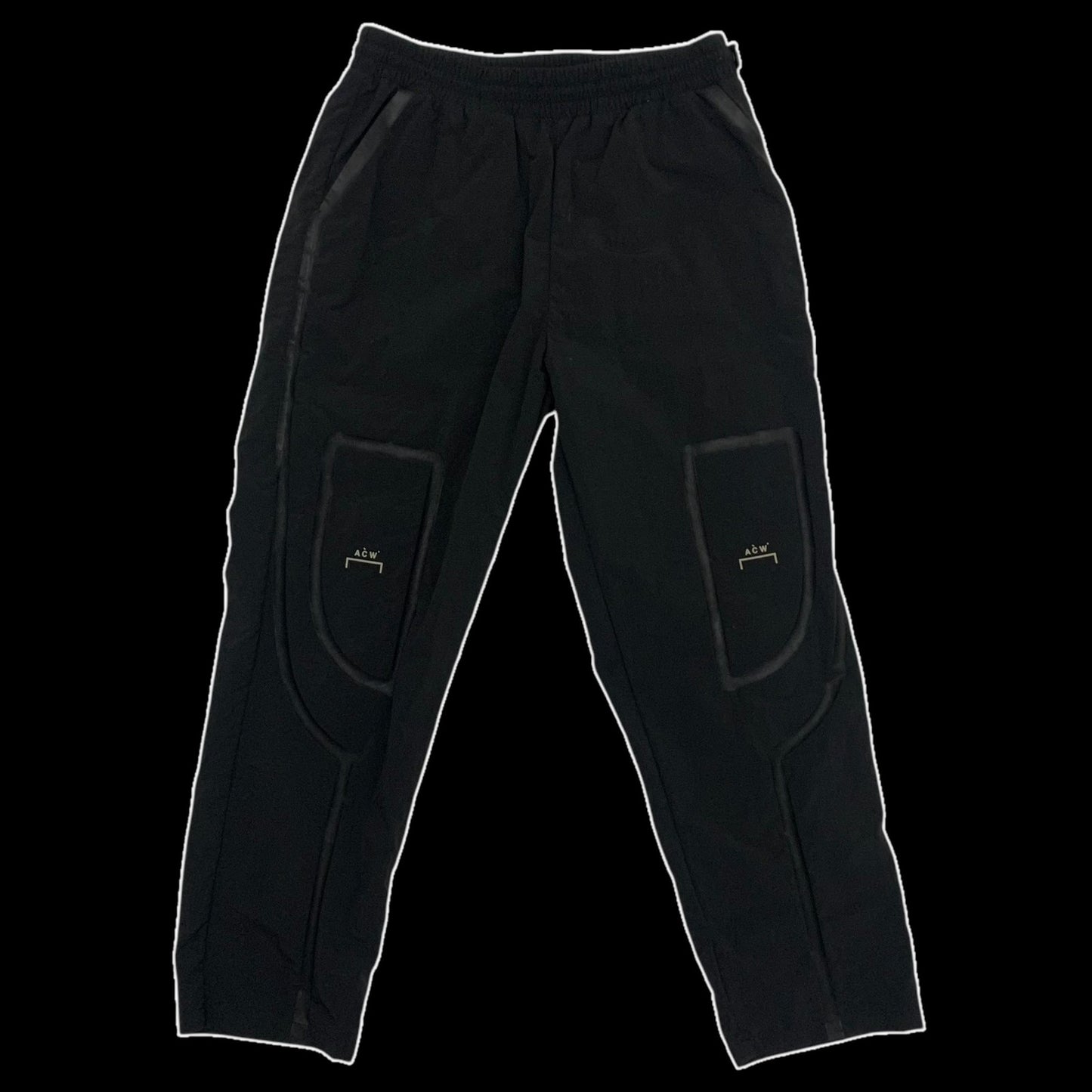 A-Cold-Wall Bracket Taped Track Pants Black (Size M)
