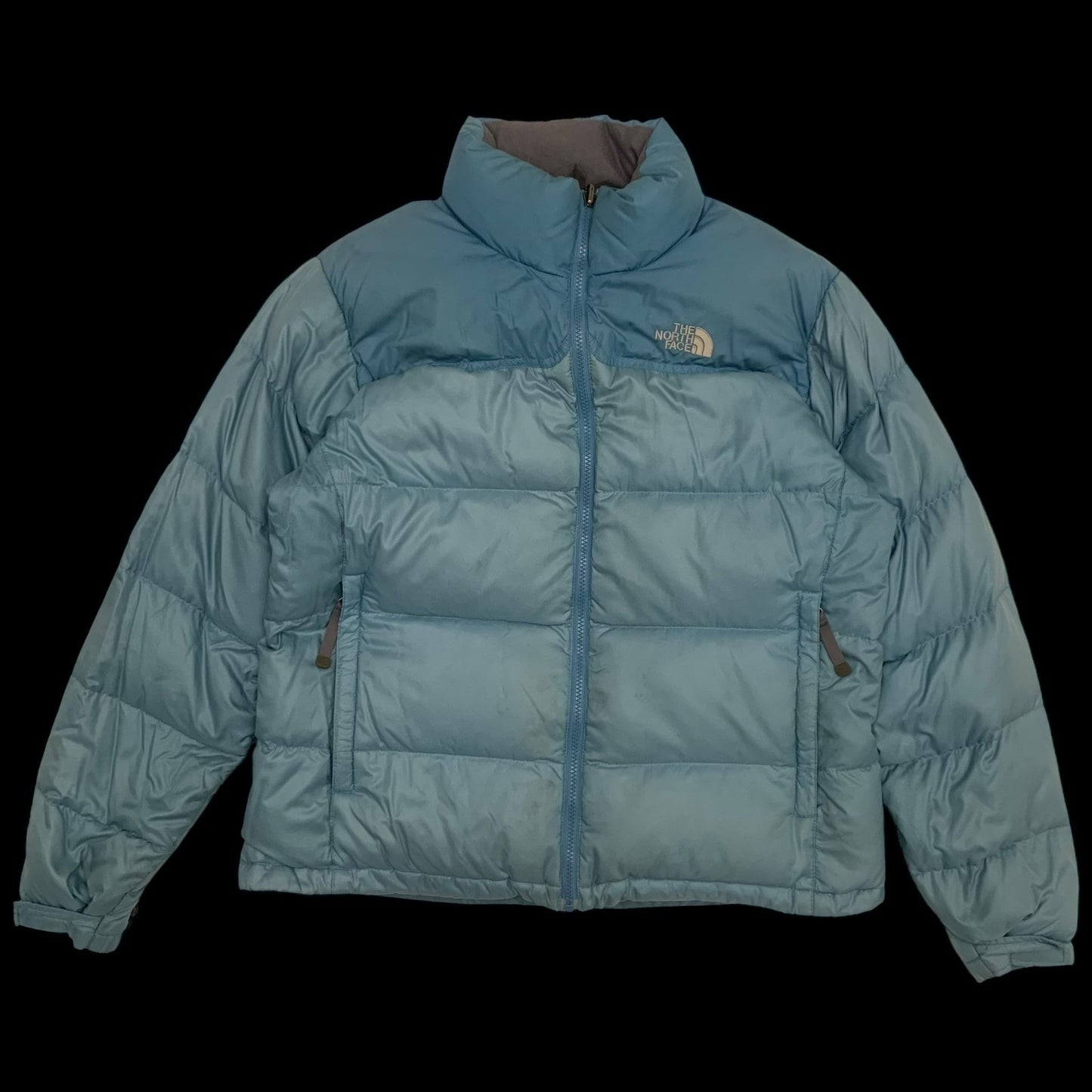 The North Face Nuptse 700 Down Puffer Jacket Baby Blue (Size L Women’s)