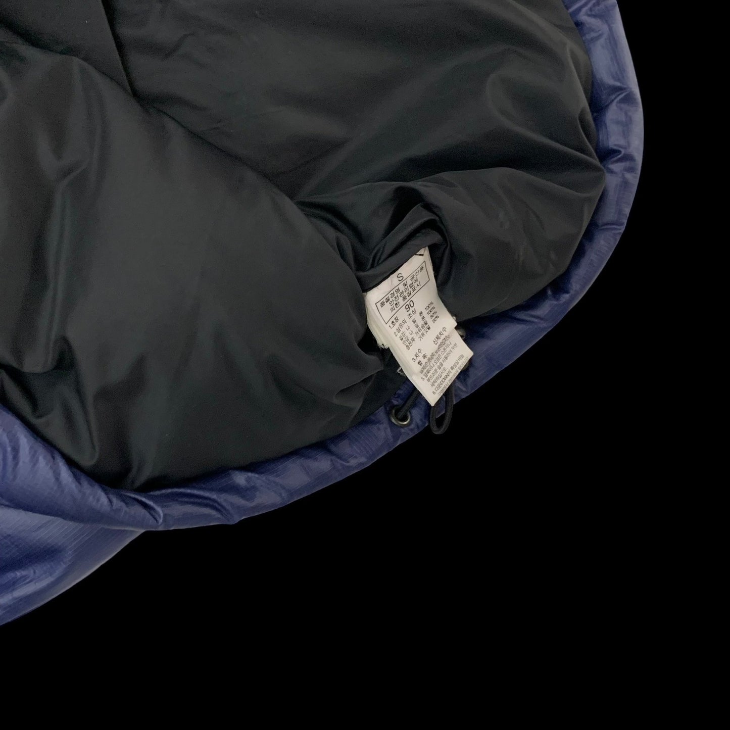 The North Face Nuptse 700 Down Puffer Jacket Navy/Black (Size S)