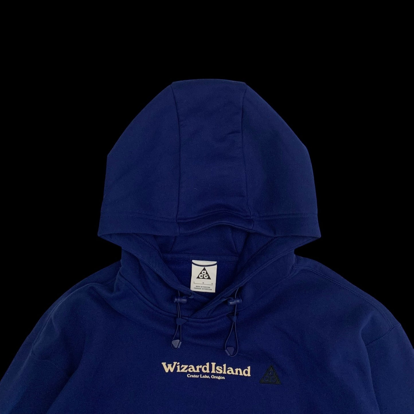 Nike ACG Wizard Island Hoodie Blue (Fits L-XL)