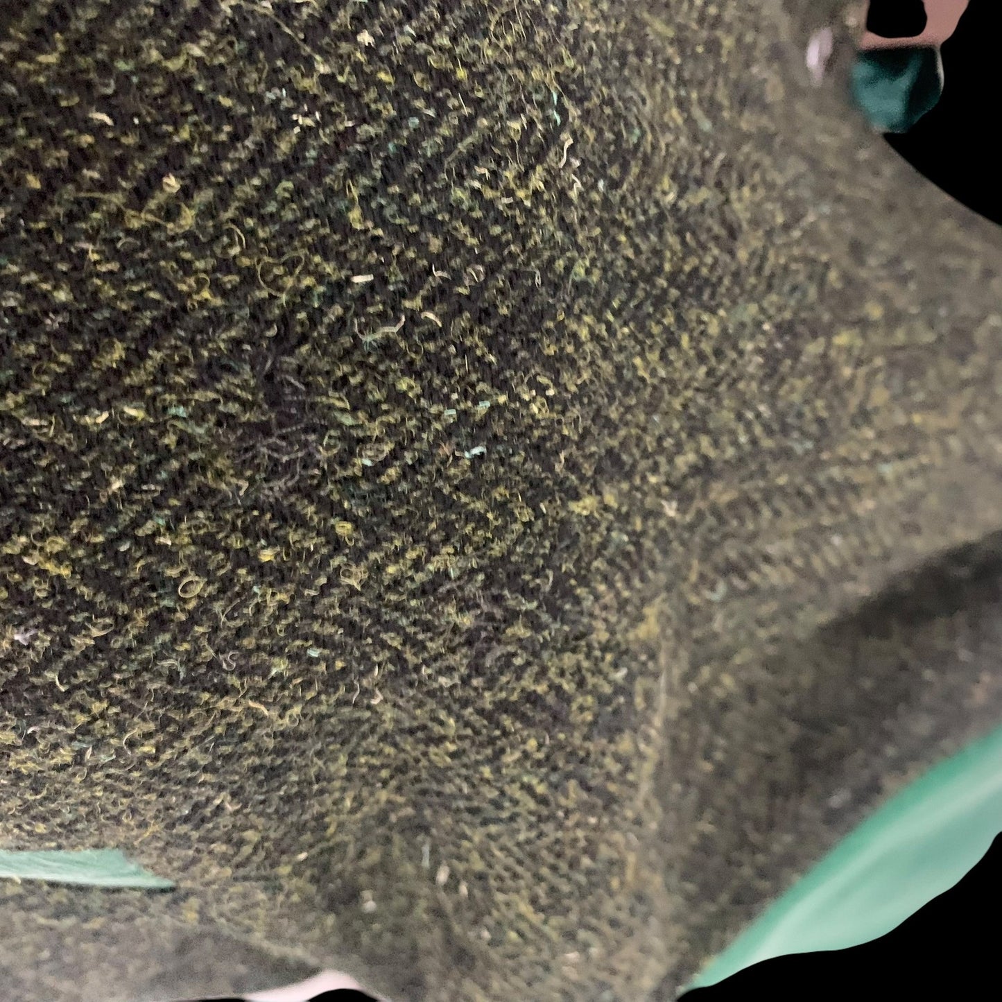 Sacai Colourblock Cowhide & Wool Stadium Jacket (Fits M)