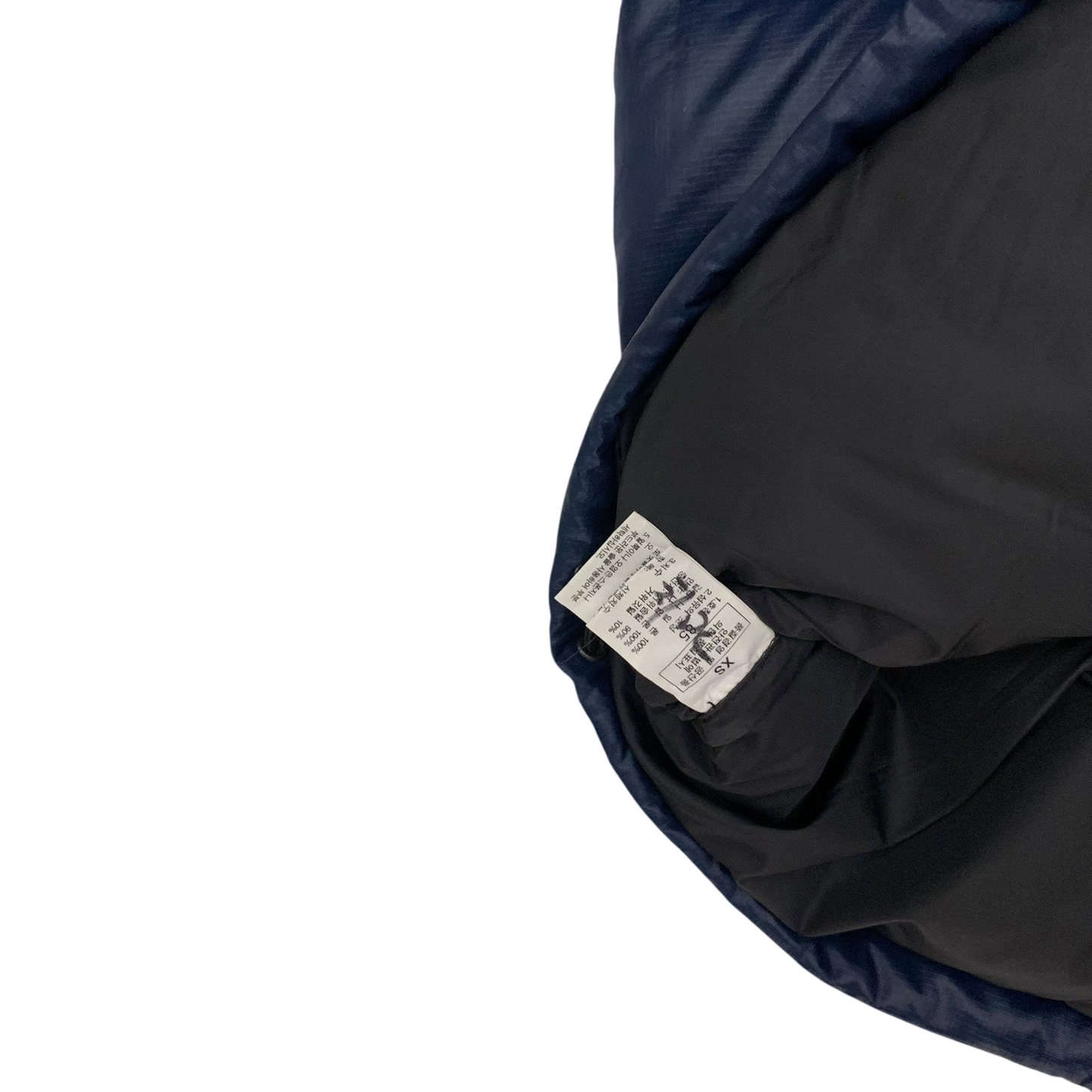 The North Face Nuptse 700 Down Puffer Jacket Navy/Black (Size XS)