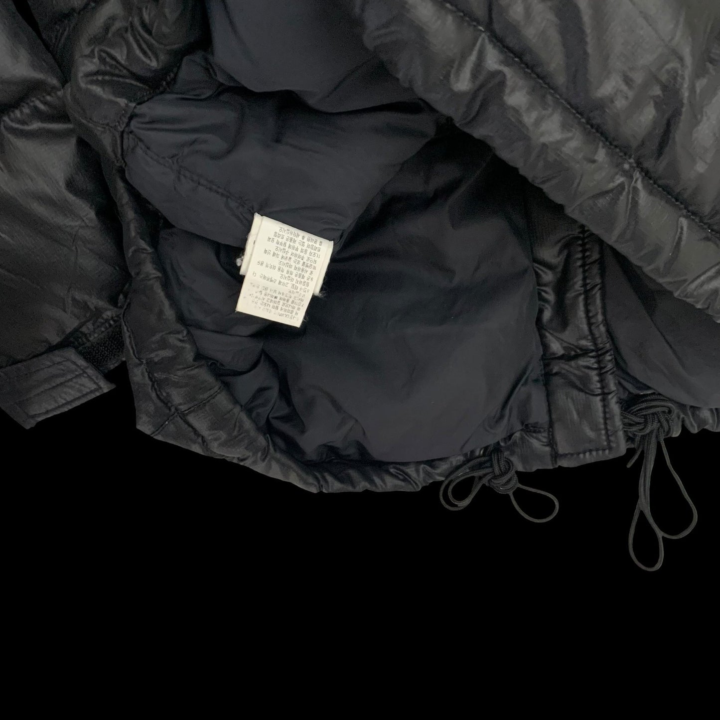 The North Face Nuptse 700 Down Puffer Jacket Black (Size L Womens)