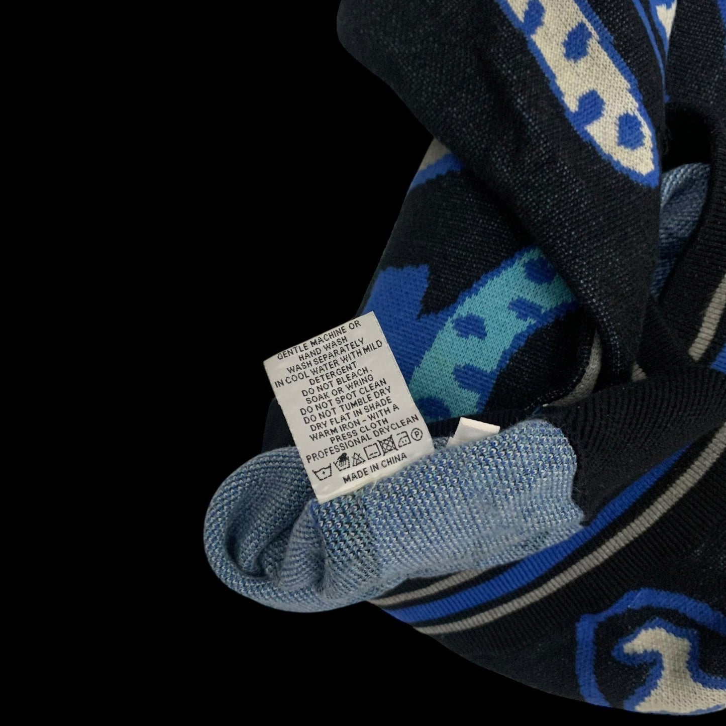 P.A.M. Perks and Mini Graphic Knit Sweatshirt Blue (Size M)