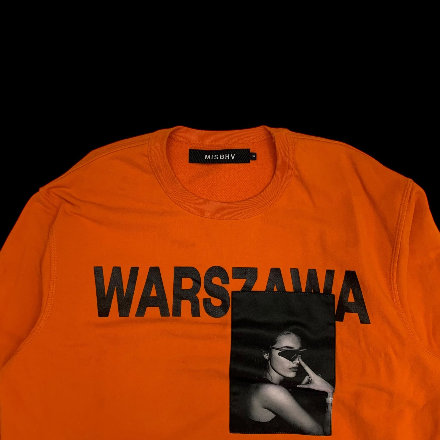 MISBHV Warszawa Sweater Orange (Fits L-XL)