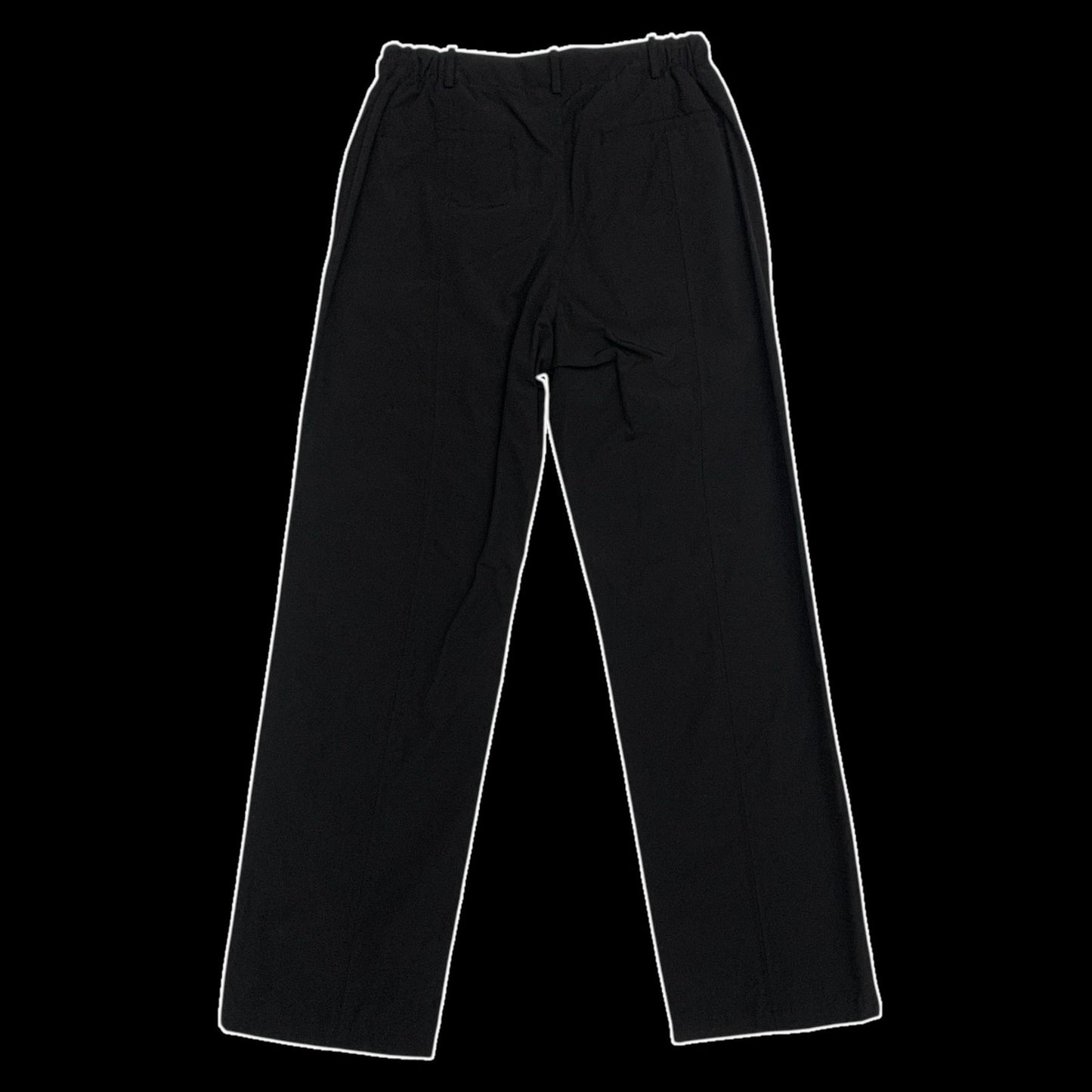 Andersson Bell Raw Edge Zip-Pocket Cargo Pants Black (Size M)