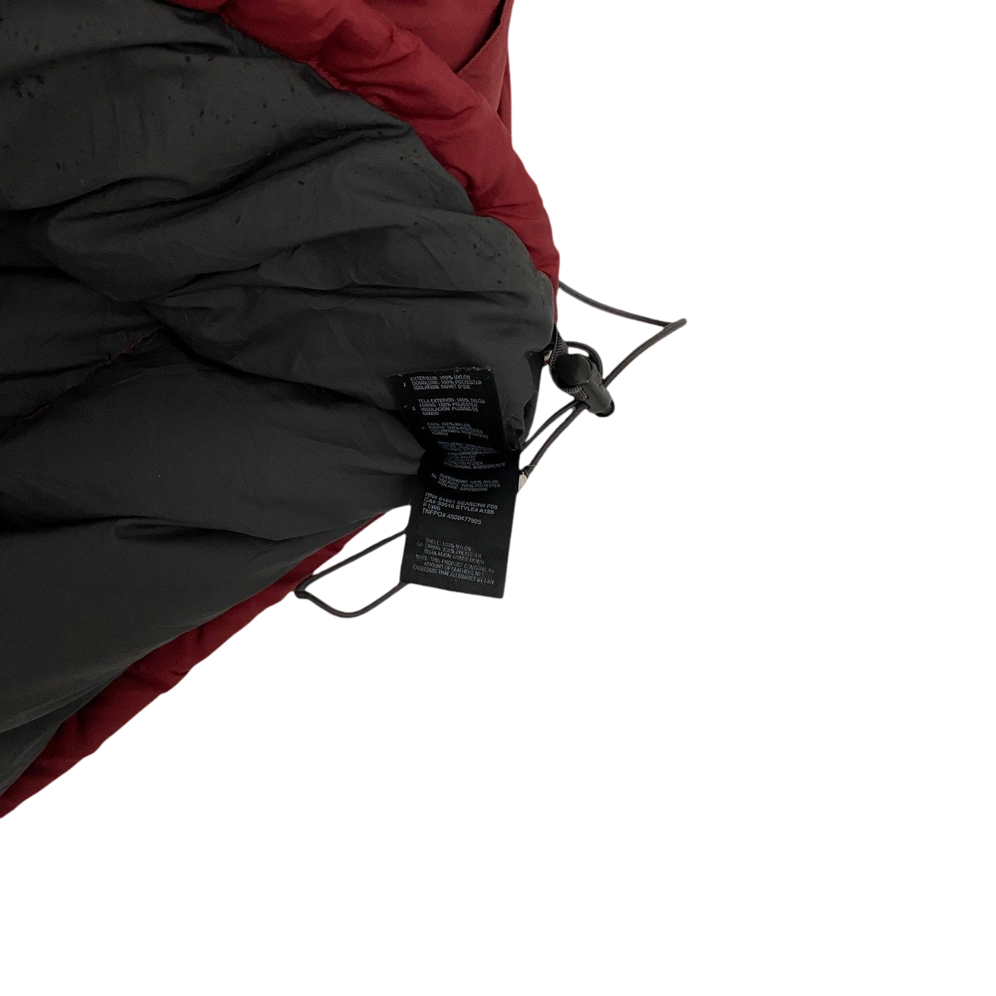 The North Face 1996 Retro Nuptse 700 Vest Charcoal/Red (Size L)