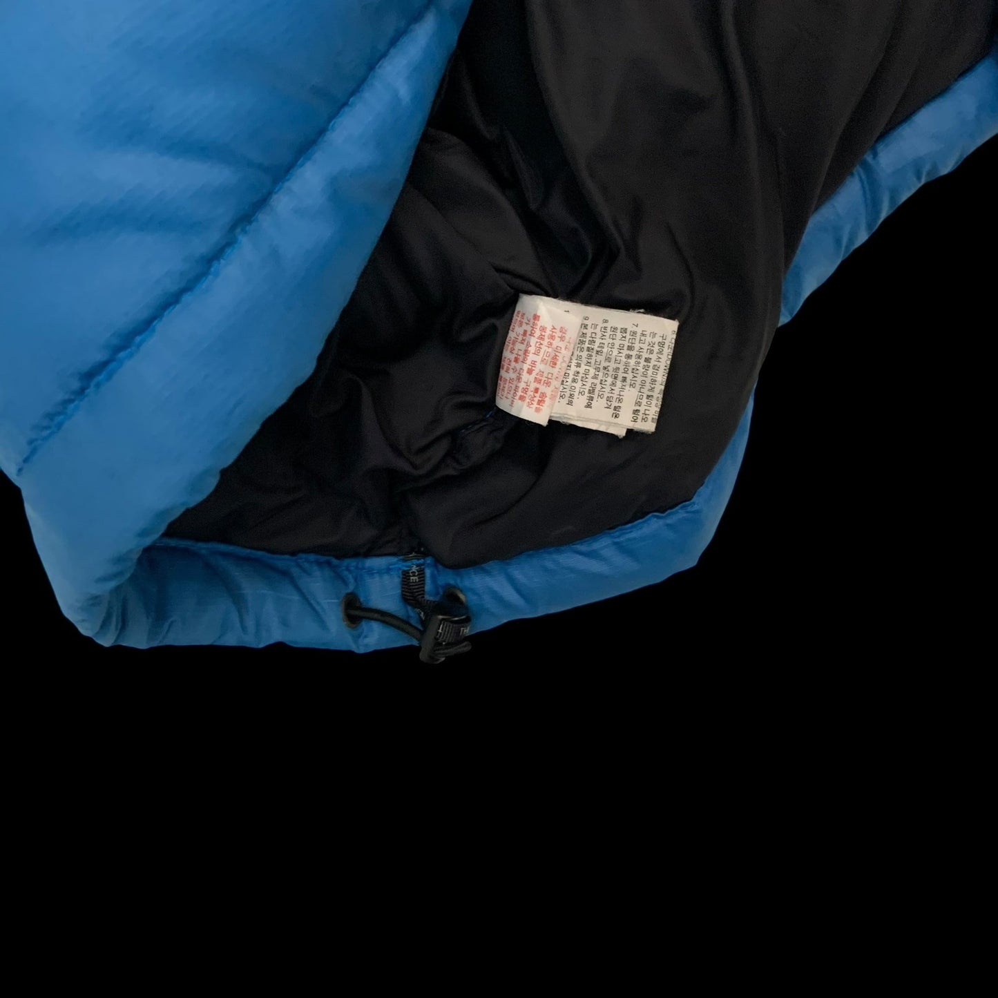 The North Face Nuptse 700 Down Puffer Jacket Blue/Black (Size S)