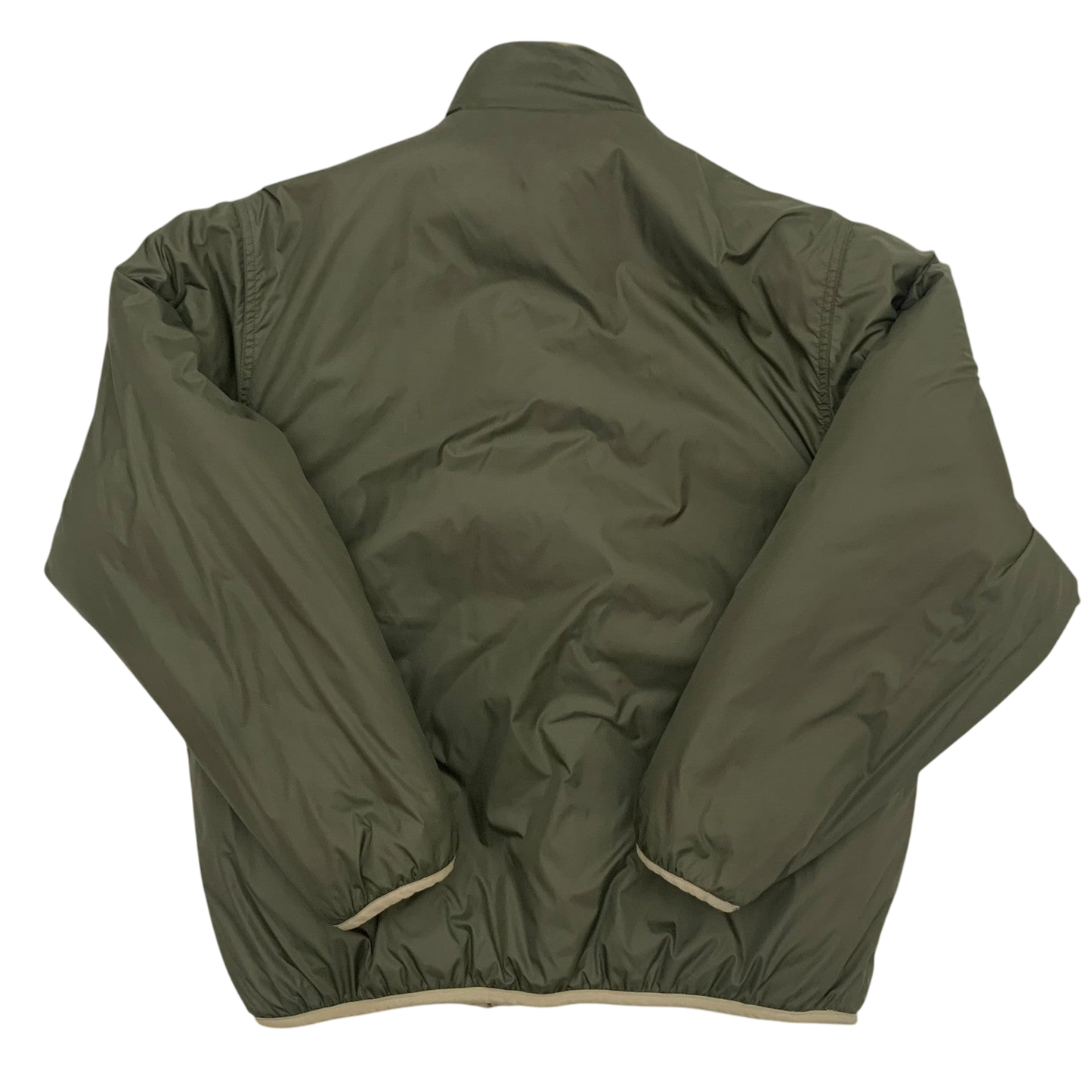 Kapital Do-Gi Sashiko Reversible Boa Fleece Jacket ‘Ecru’ (Size XL)