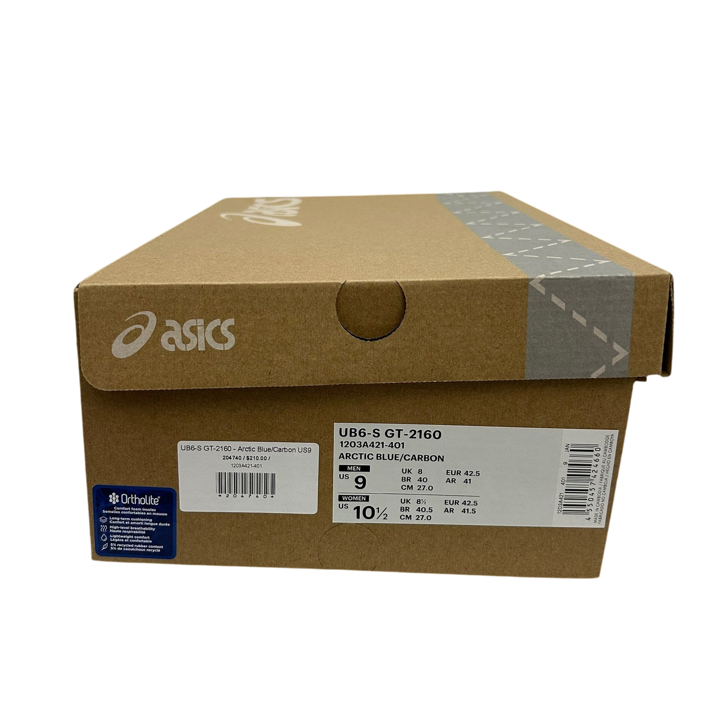 Asics GT-2160 UB6-S ‘Arctic Blue/Carbon’ (US9/UK8)