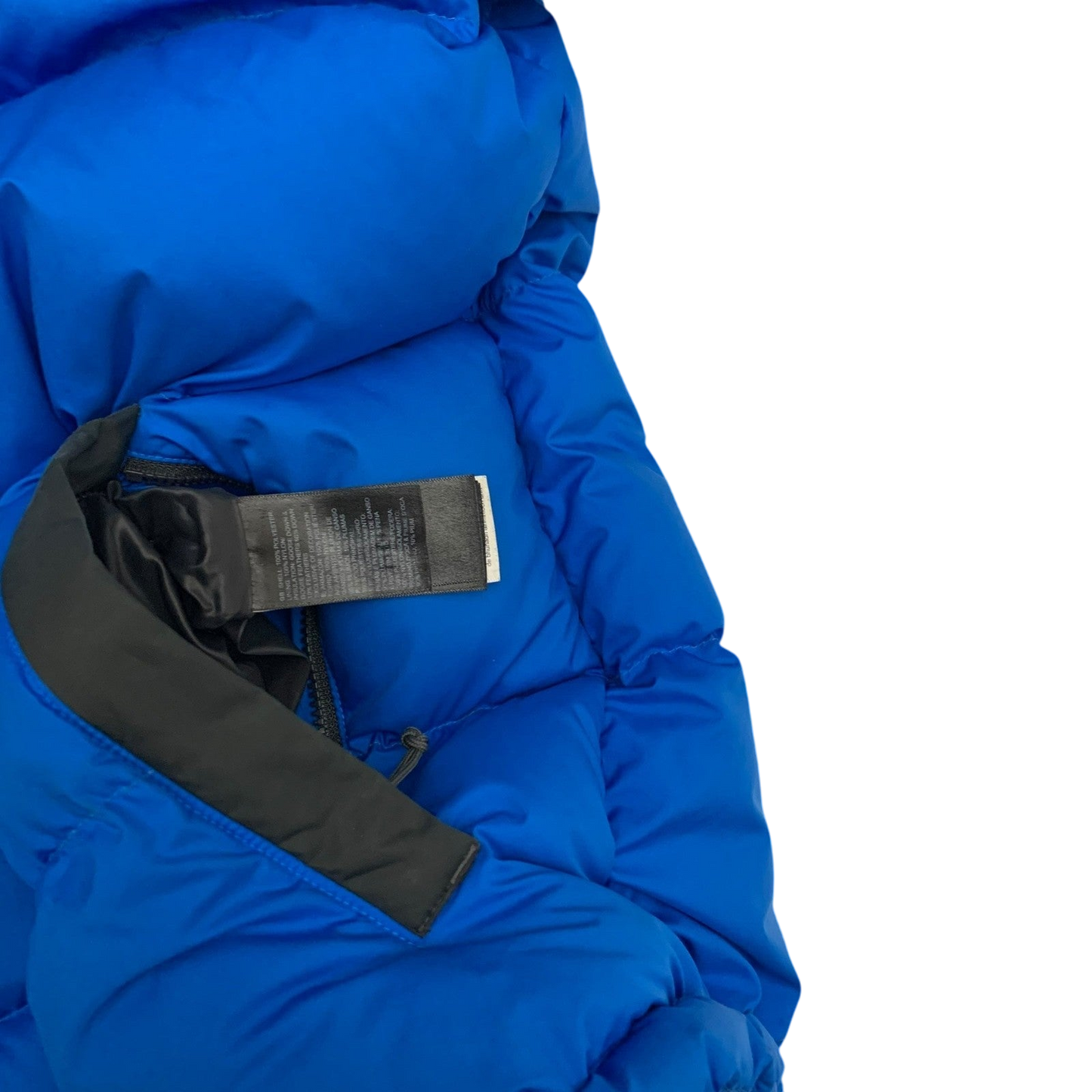 The North Face Nuptse 700 Down Puffer Jacket Blue/Black (Size L)