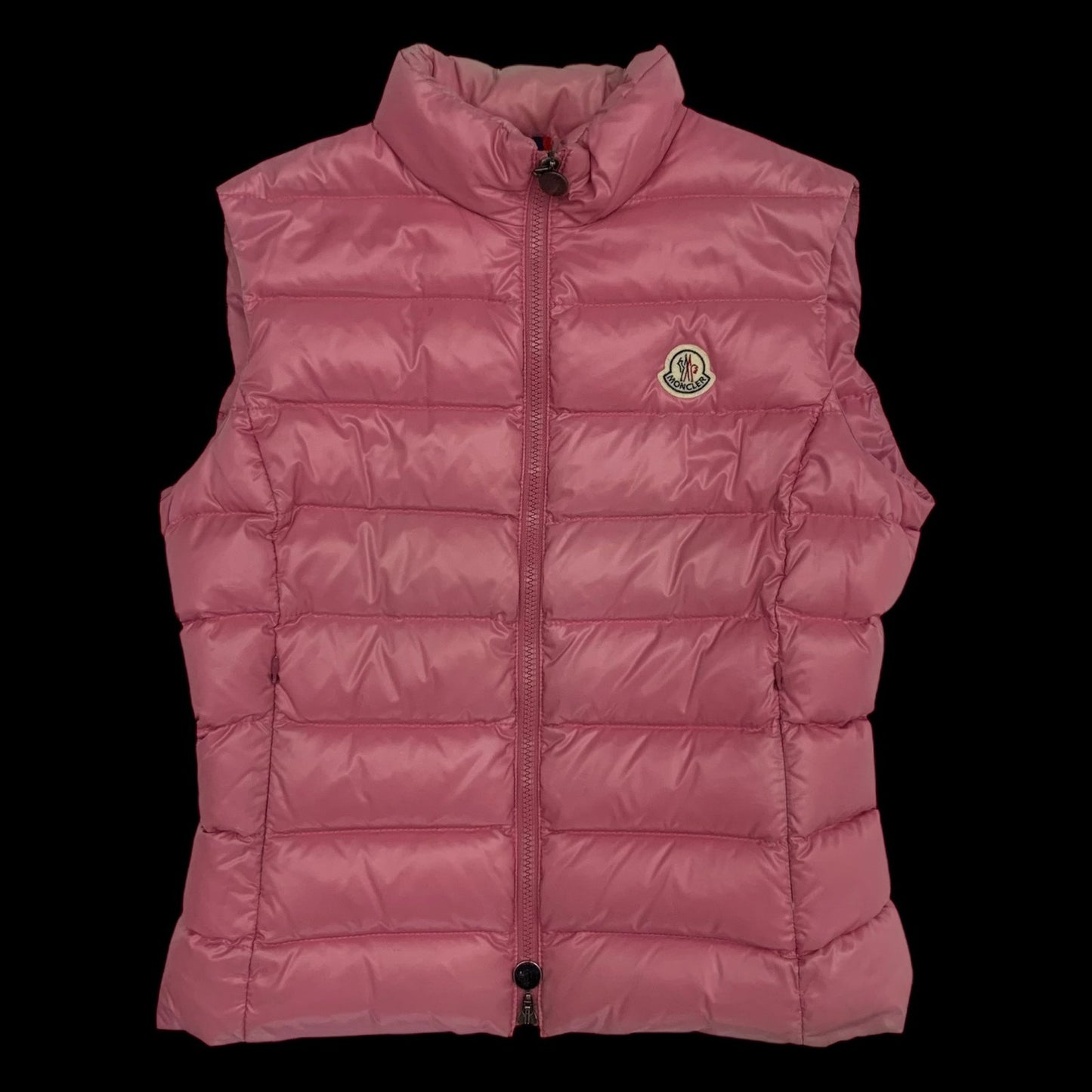 Moncler Ghany Down Vest Pink (Fits S-M womens)