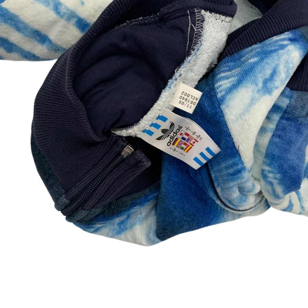 Adidas Vintage ‘Calendar Girls December ‘83’ Track Jacket Blue (Fits M)